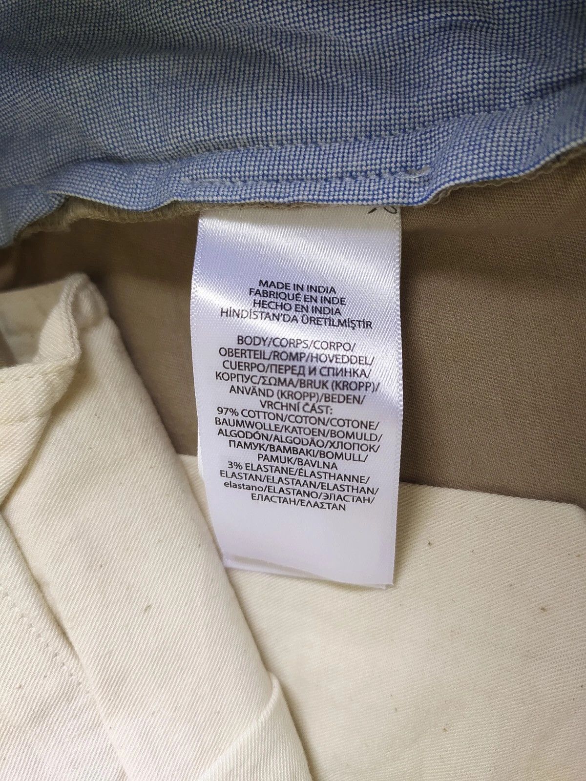 Polo Ralph Lauren Polo Ralph Lauren Stretch Straight Fit Chino Pant FTP 0160 Size US 31 - 9 Thumbnail