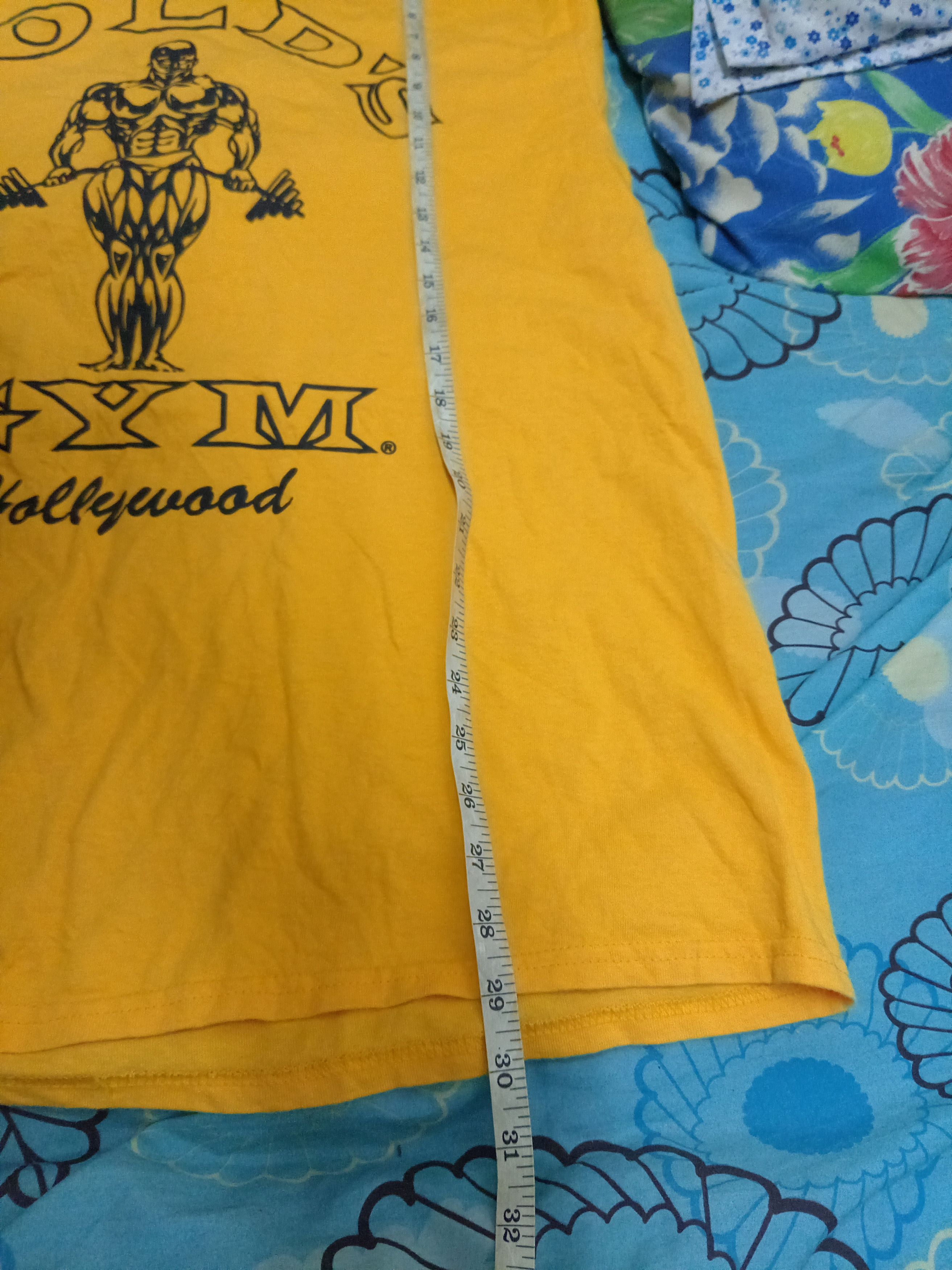 Vintage Gold’s Gym Hollywood T-Shirt vintage Size US L / EU 52-54 / 3 - 5 Thumbnail