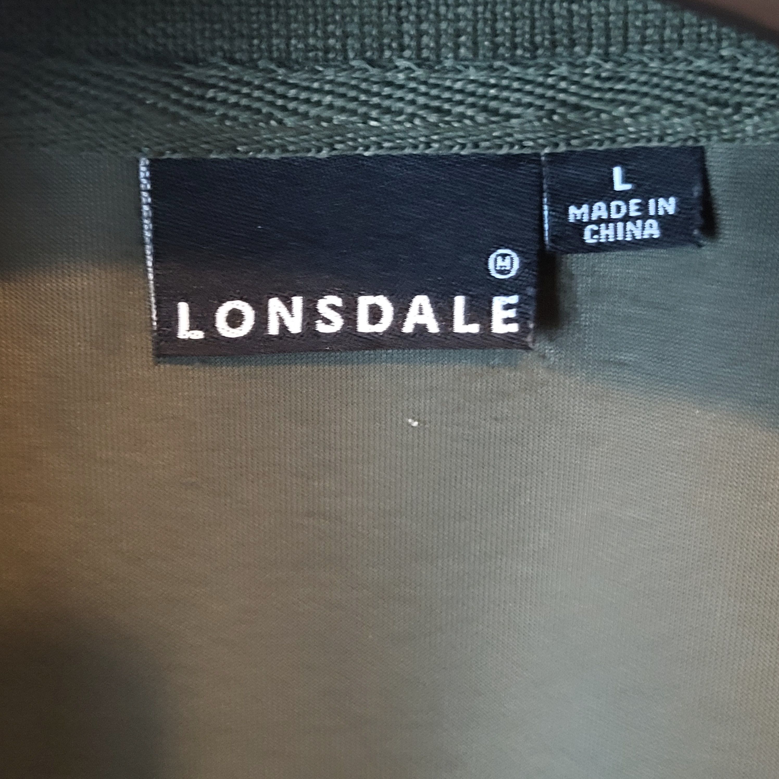Lonsdale RARE Zip Up Vintage Lonsdale size L but fit XL Size US L / EU 52-54 / 3 - 2 Thumbnail