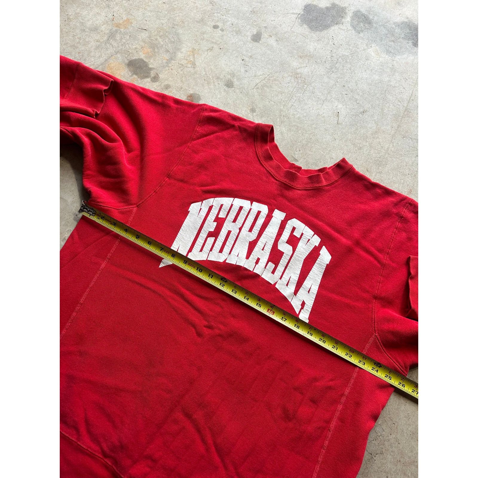 Vintage Vintage Nebraska Cornhuskers 90s Reverse Weave Sweatshirt Size US XL / EU 56 / 4 - 5 Thumbnail
