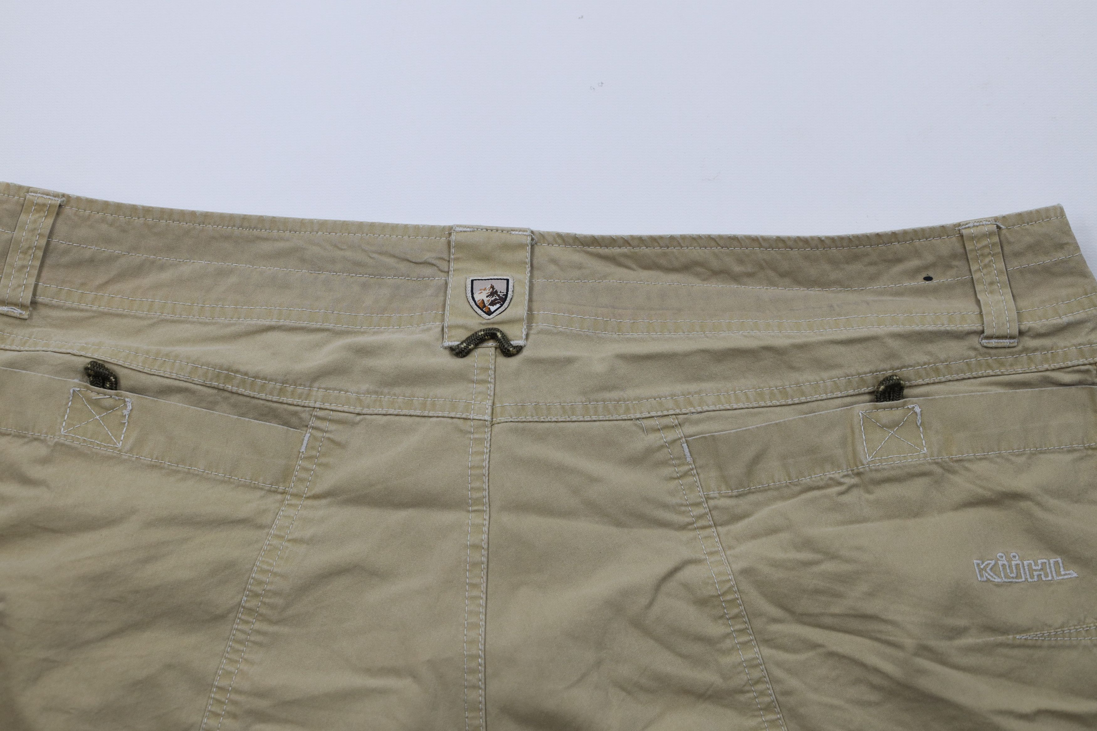 Kuhl Kuhl Mountain Vintage Dye Trekking Hiking Shorts Beige Size US 38 / EU 54 - 13 Thumbnail
