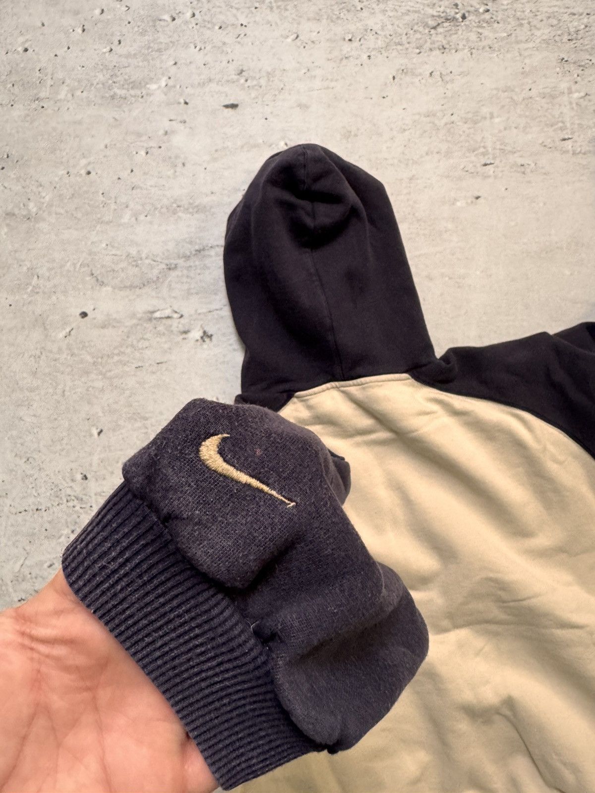 Nike × Vintage NIKE VINTAGE CENTER LOGO OVERSIZE BOXY HOODIE Size US XL / EU 56 / 4 - 6 Thumbnail
