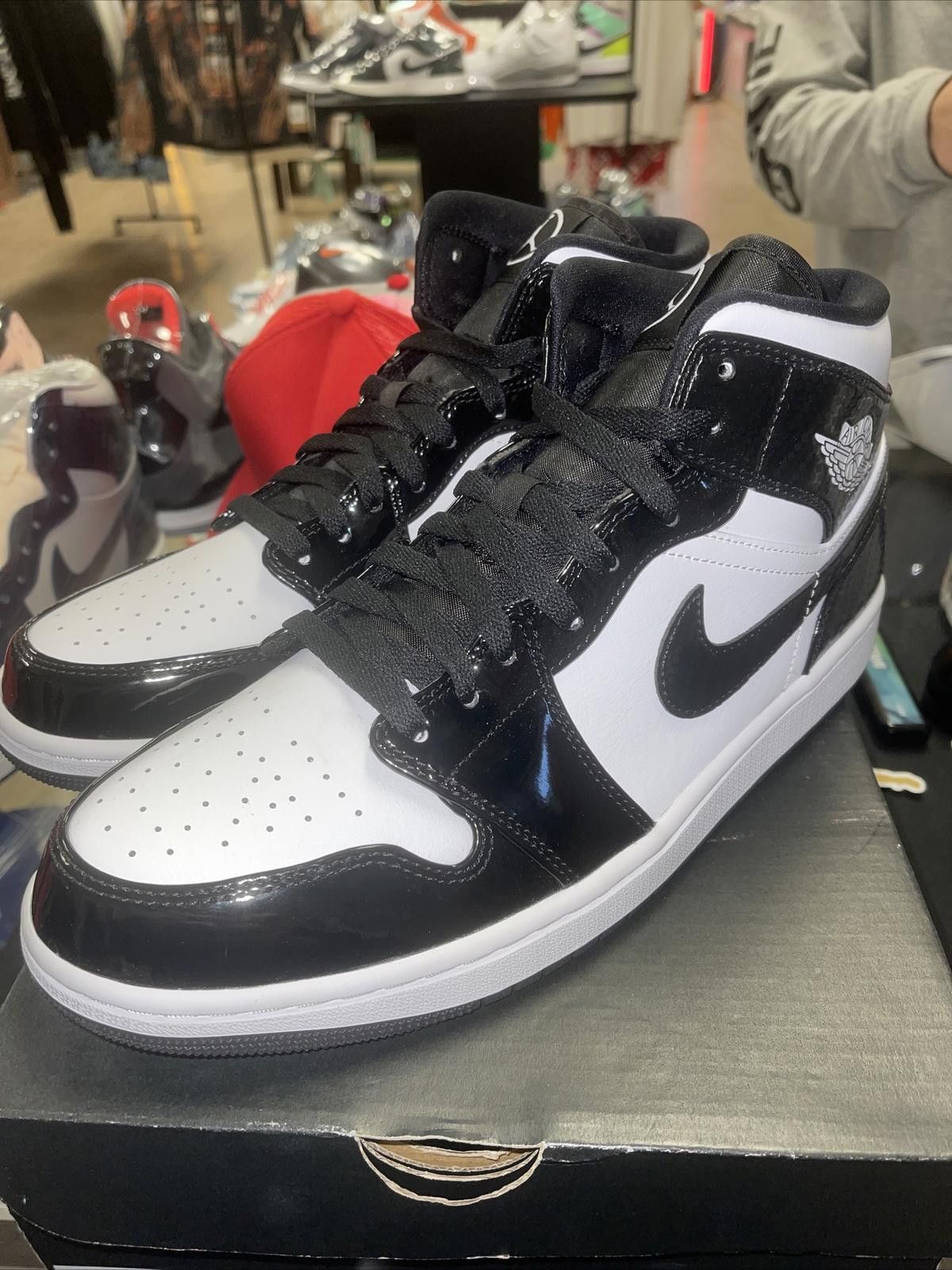 Jordan Brand Size 11 Men - Jordan 1 Mid All Star” Carbon Fiber DD1649-001 Size US 11 / EU 44 - 1 Thumbnail
