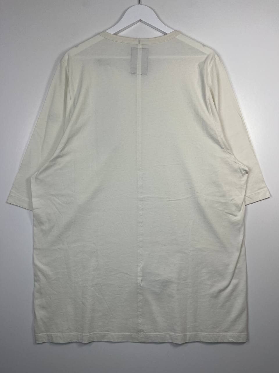 Moncler Rick Owens Moncler Crewneck Short Sleeve T-Shirt Milk L Size US L / EU 52-54 / 3 - 9 Thumbnail