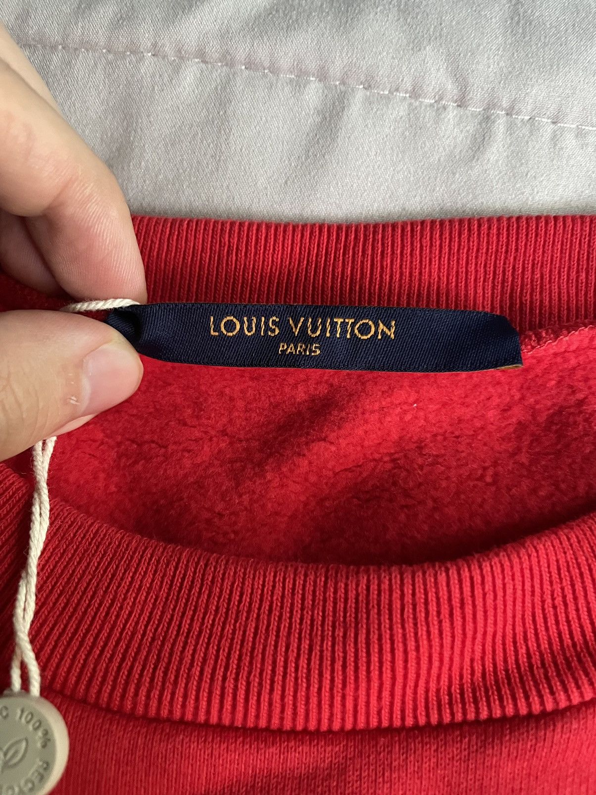 Louis Vuitton Louis Vuitton Amen Break Vuitton Rockers Red Crewneck Size US M / EU 48-50 / 2 - 8 Thumbnail