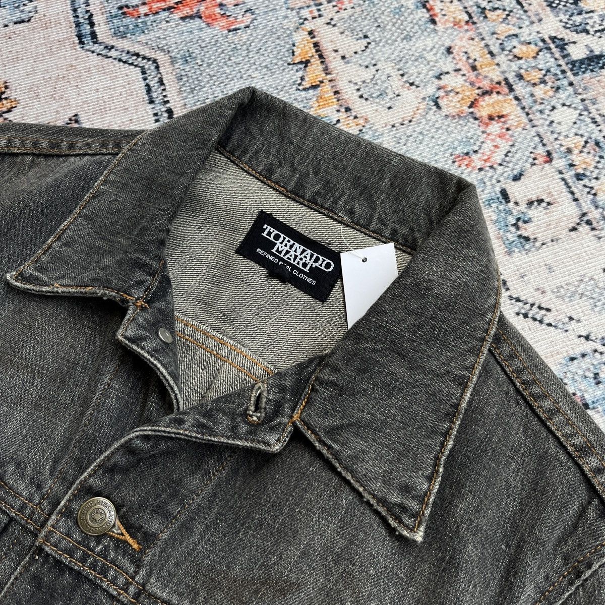 Tornado Mart TORNADO MART x JAPANESE BRAND TRUCKER JACKET Size US M / EU 48-50 / 2 - 5 Thumbnail
