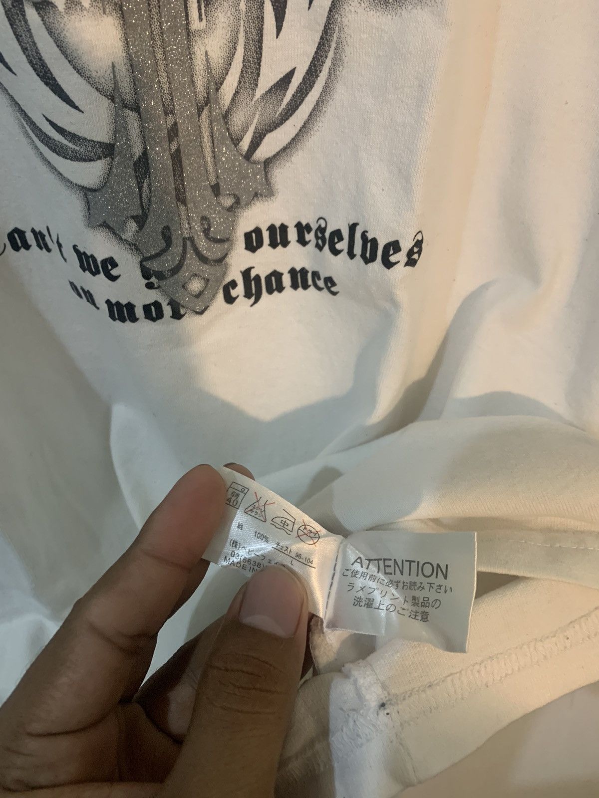 14th Addiction × If Six Was Nine × Yasuyuki Ishii Japanese poem Beaumere the burning cross Size US L / EU 52-54 / 3 - 11 Thumbnail
