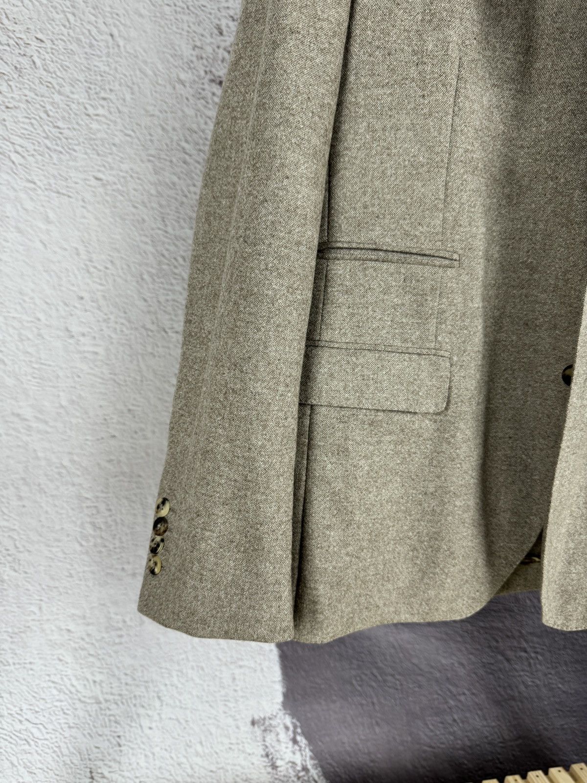 Ermenegildo Zegna Alexander Sachs Ermenegildo Zegna 2 button unlined blazer Size 46R - 3 Thumbnail