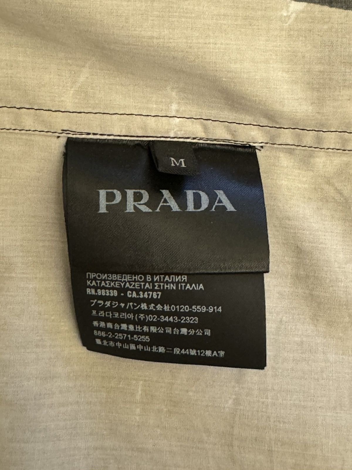Prada PRADA pastel table print Shirt Size US M / EU 48-50 / 2 - 6 Thumbnail