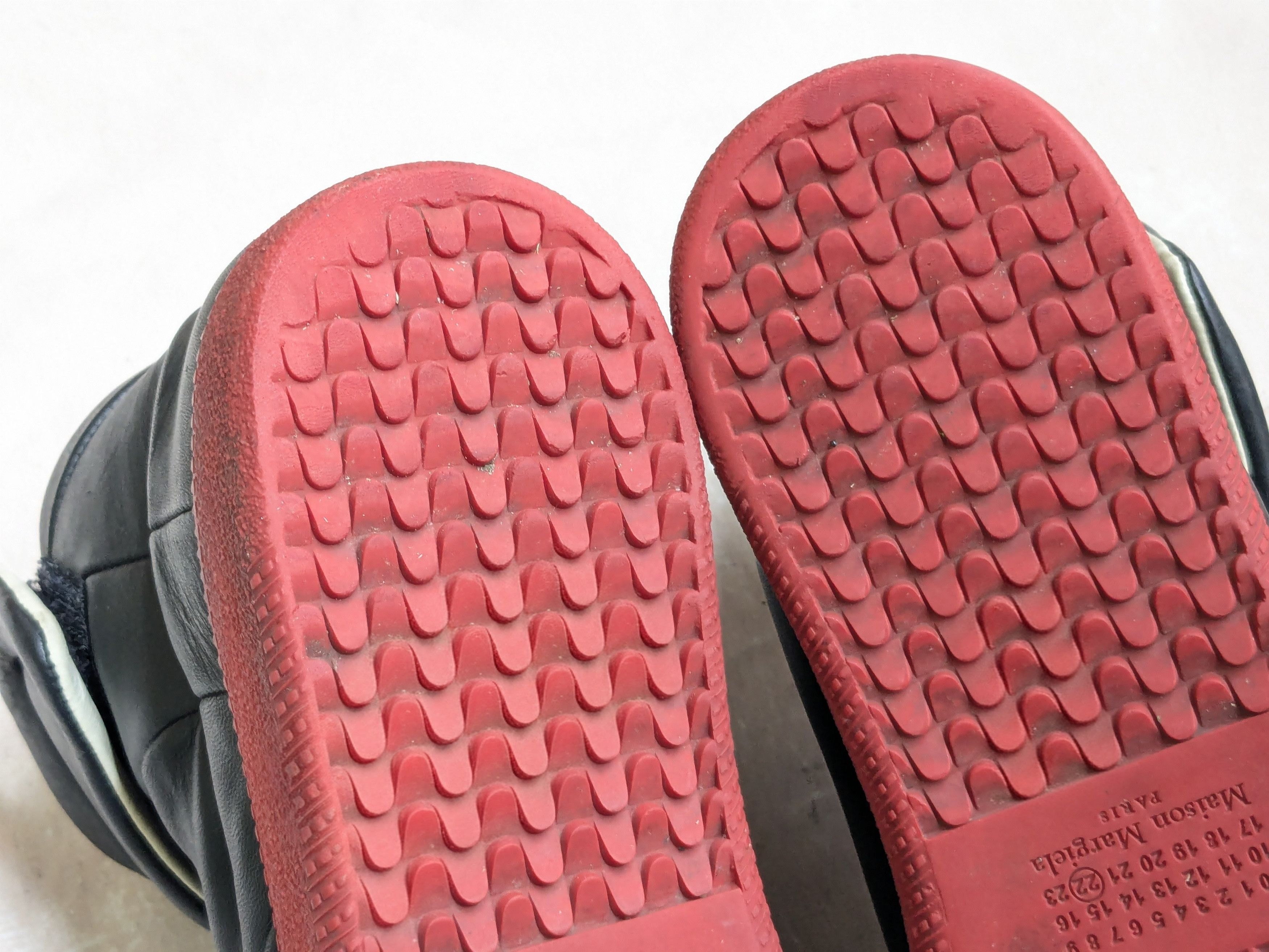 Maison Margiela Maison Margiela Future Black Red 12 45 High Tops Leather Size US 12 / EU 45 - 18 Thumbnail