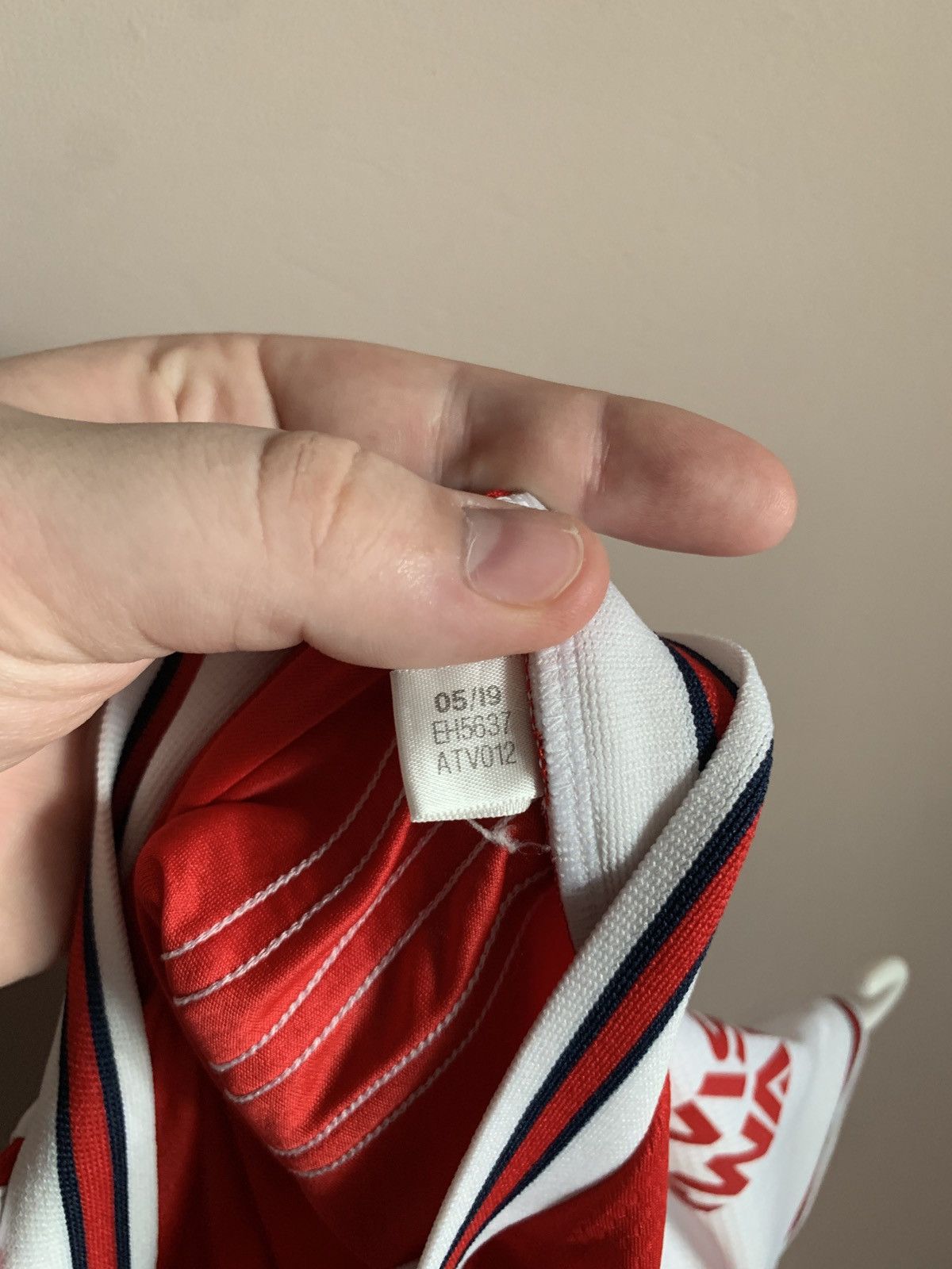 Adidas Arsenal London 2019 Home Football Shirt Adidas Soccer Jersey Size US XS / EU 42 / 0 - 11 Thumbnail