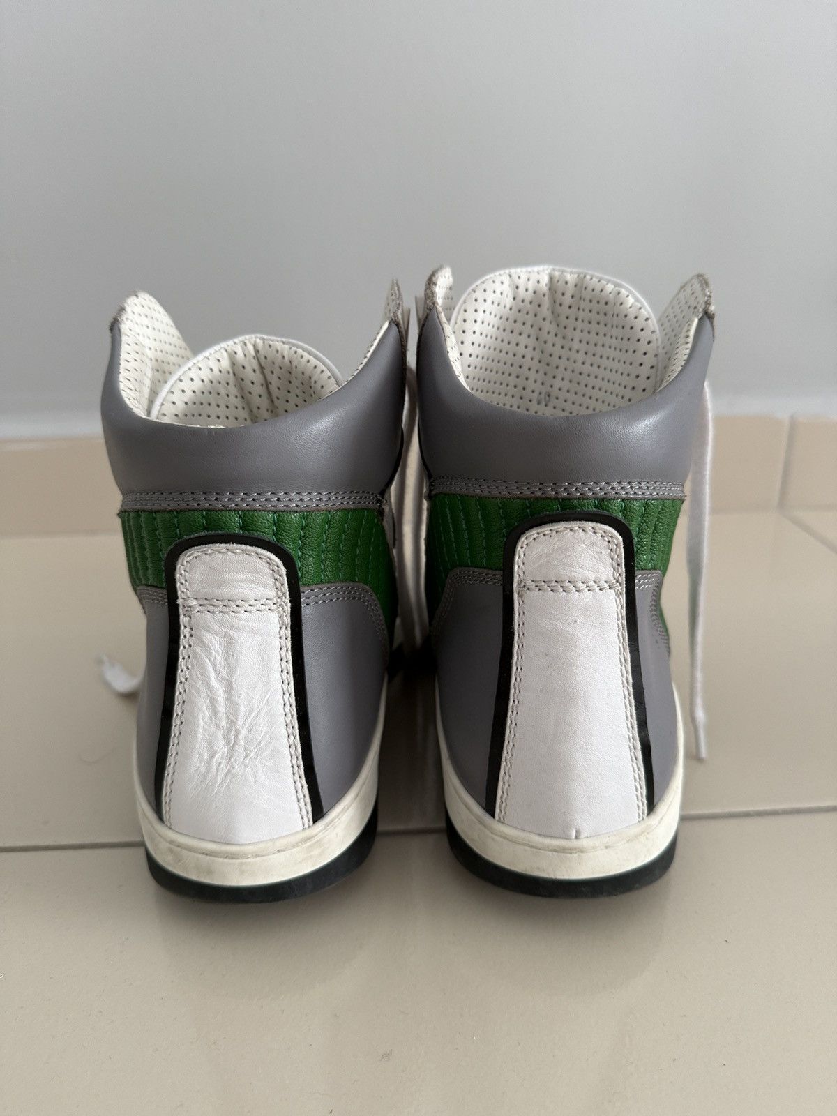 Dsquared2 Grey green high tops Size US 7.5 / EU 40-41 - 4 Thumbnail