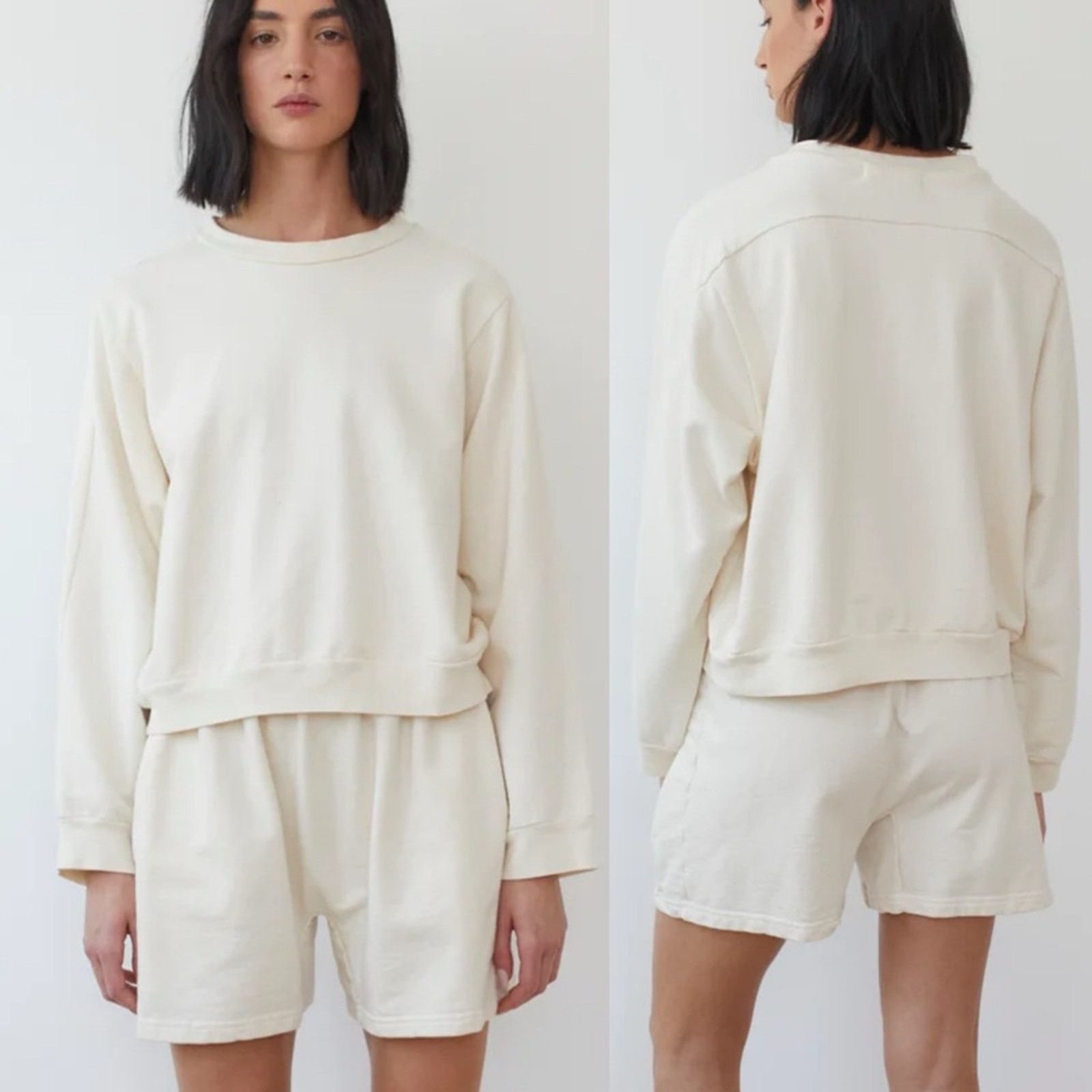 Other Wol Hide Easy Summer Sweatshirt in Natural Organic Cotton M Size M / US 6-8 / IT 42-44 - 1 Thumbnail