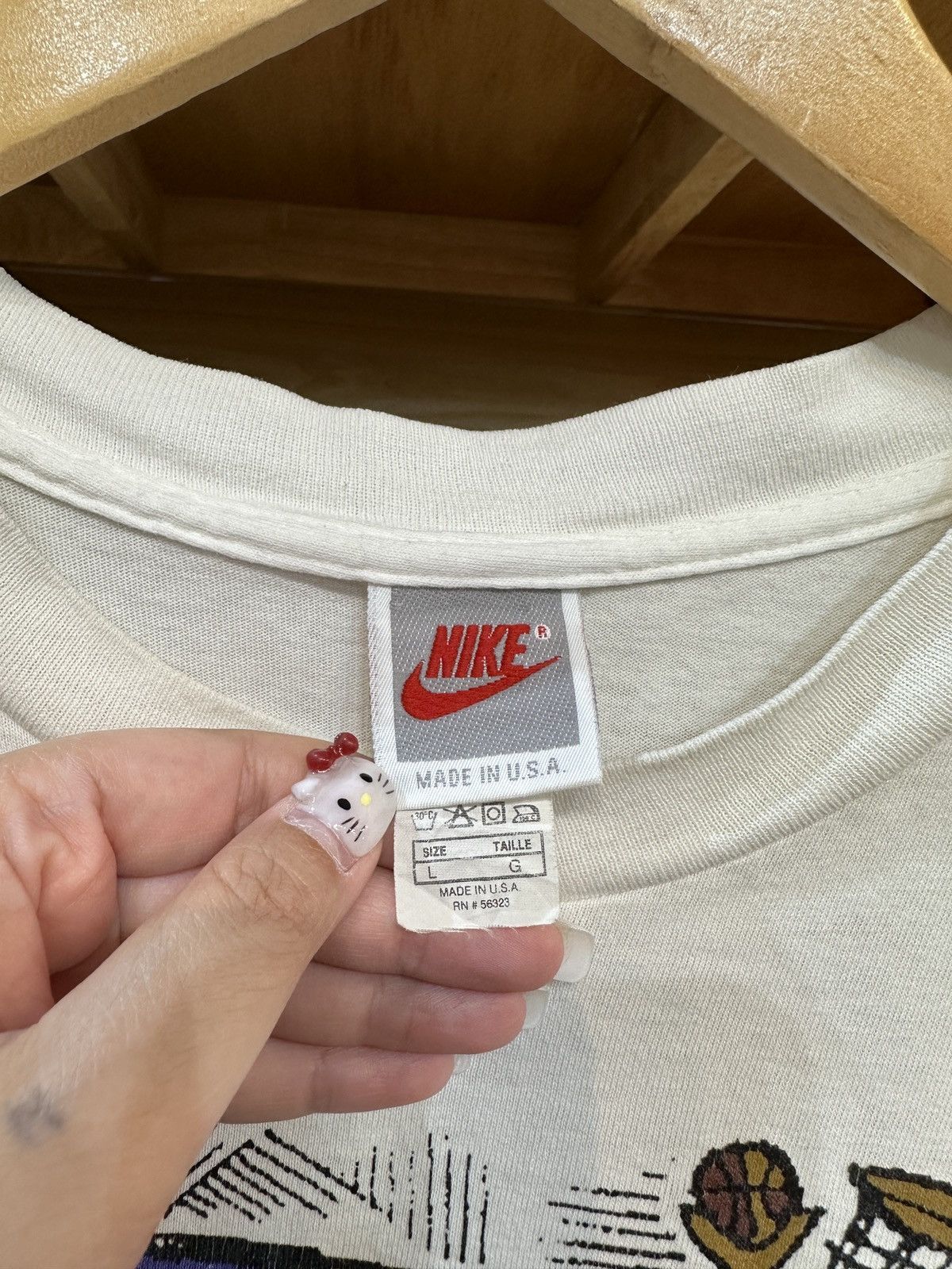 Nike Vintage Nike Just Do It 90's Made in USA T-shirt Size US L / EU 52-54 / 3 - 4 Thumbnail