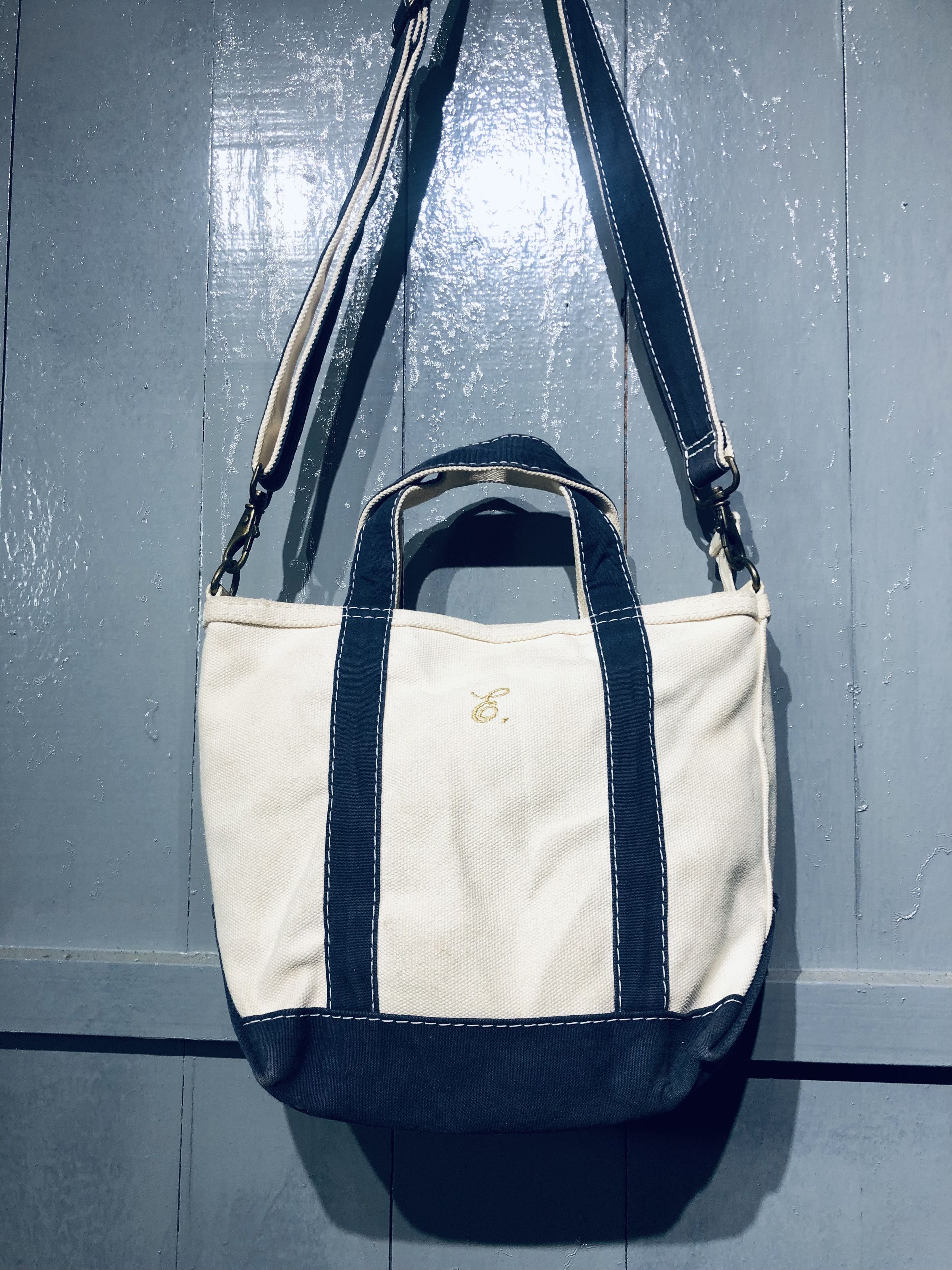 Canvas × L.L. Bean L.L.BEAN STYLE CANVAS CROSSBODY TOTE BAG Size ONE SIZE - 17 Thumbnail