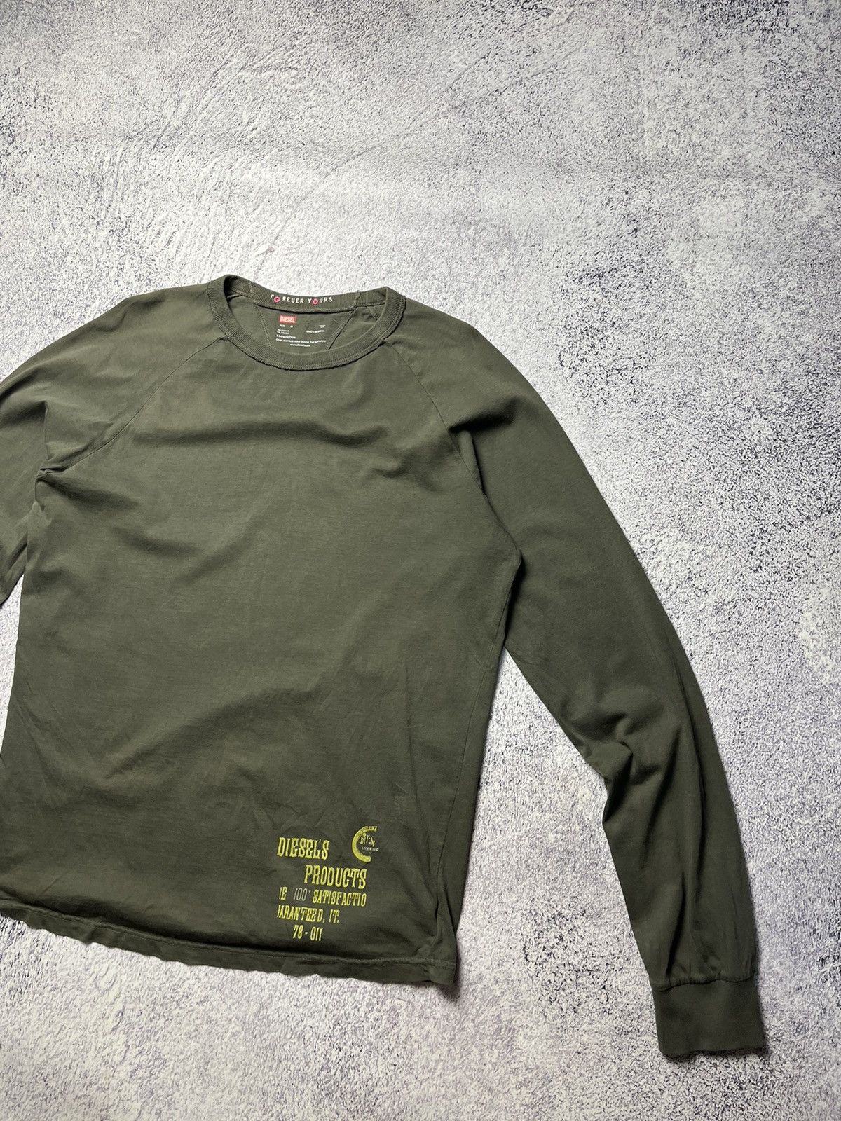 Diesel Vintage Avant Garde Diesel long Sleeve Big Logo size M Size US M / EU 48-50 / 2 - 4 Thumbnail