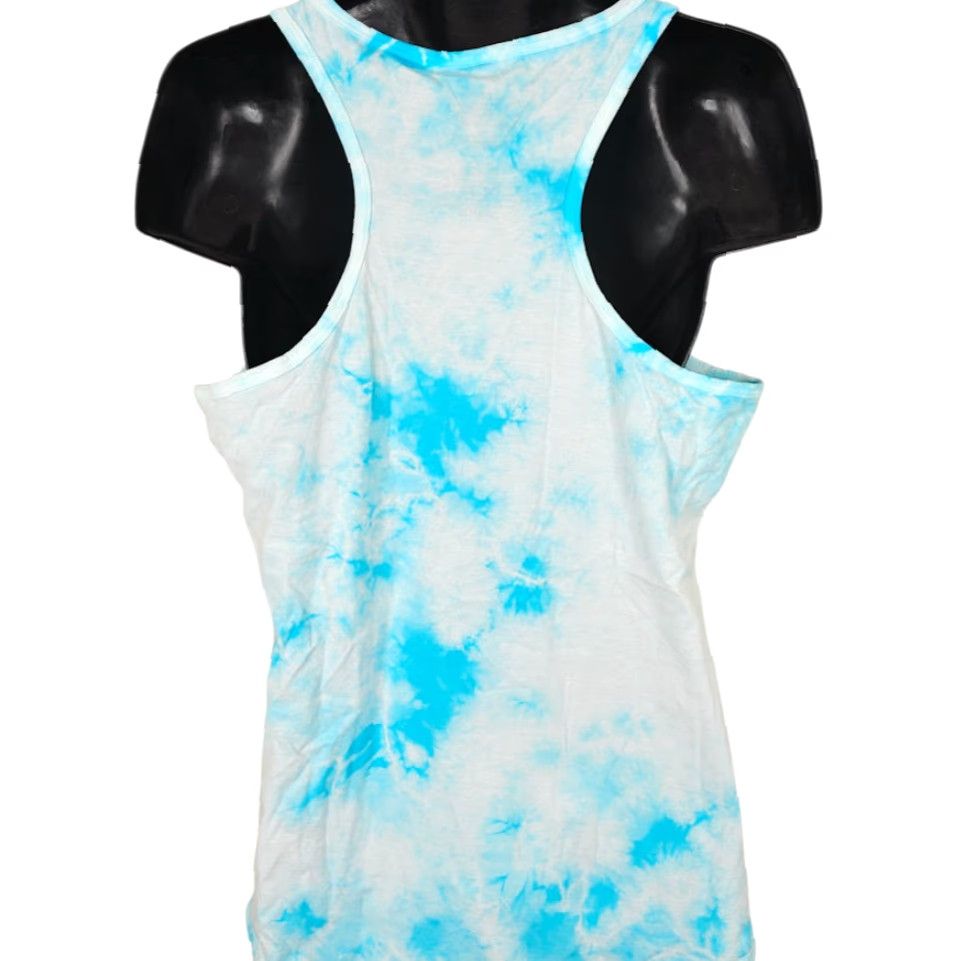 Vintage SpongeBob SquarePants Tank Top Mens Size Medium Blue Tie Dye Best Day Ever Shirt Size US M / EU 48-50 / 2 - 4 Thumbnail