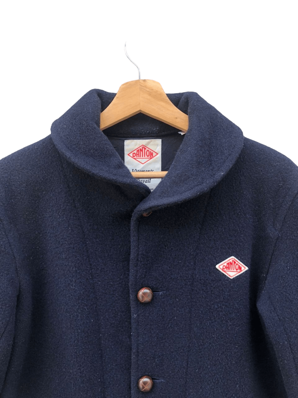 Danton 💥Danton Vetements De Travails Wool OverCoat Jacket Saiz 38 Size US M / EU 48-50 / 2 - 9 Thumbnail