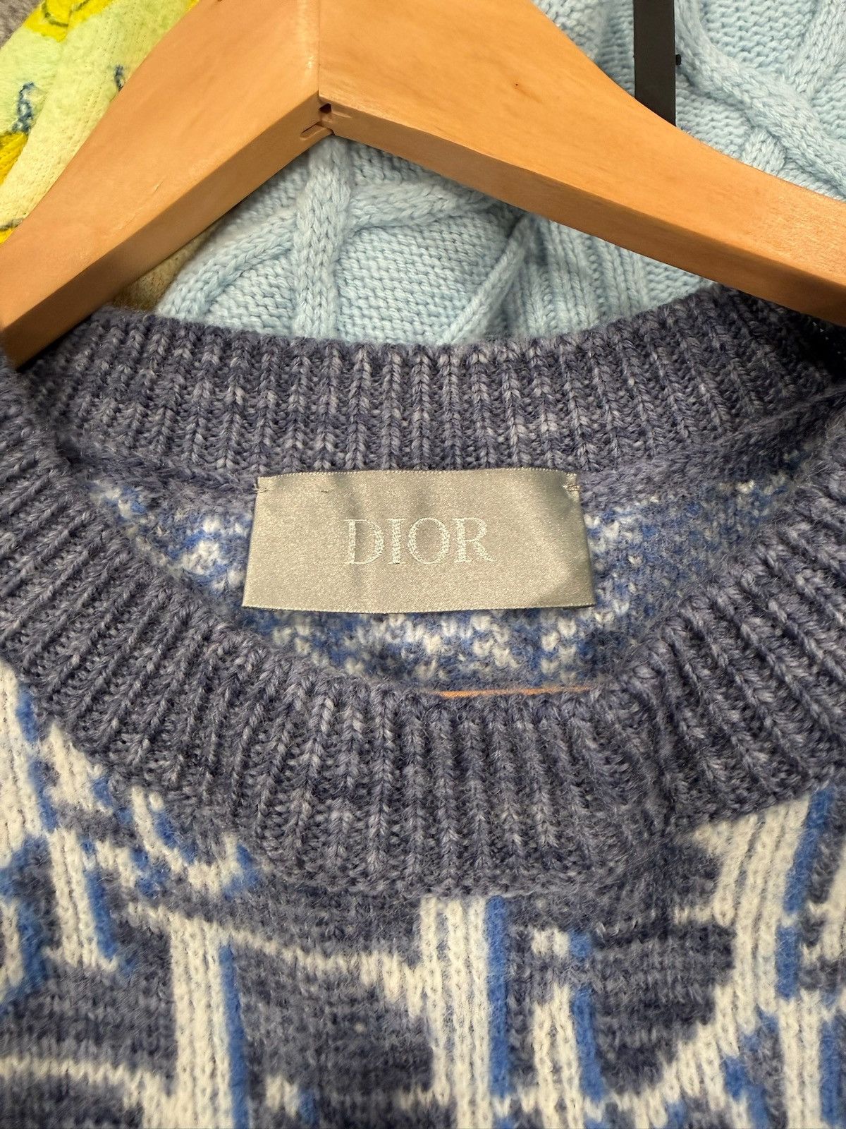 Dior Dior Oblique Knit Sweater Size US L / EU 52-54 / 3 - 3 Thumbnail