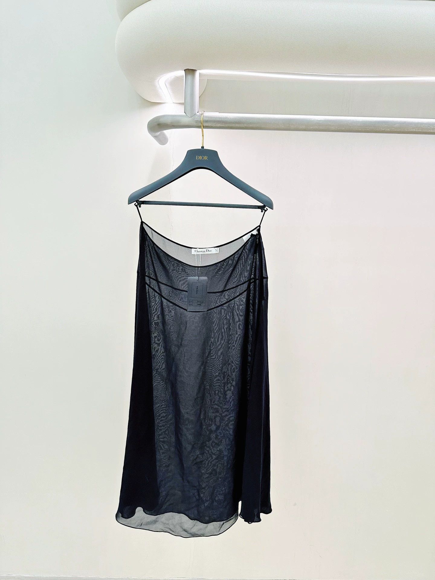 Dior Dior 99 New Black Tulle Skirt 38 Size 27" / US 4 / IT 40 - 4 Thumbnail