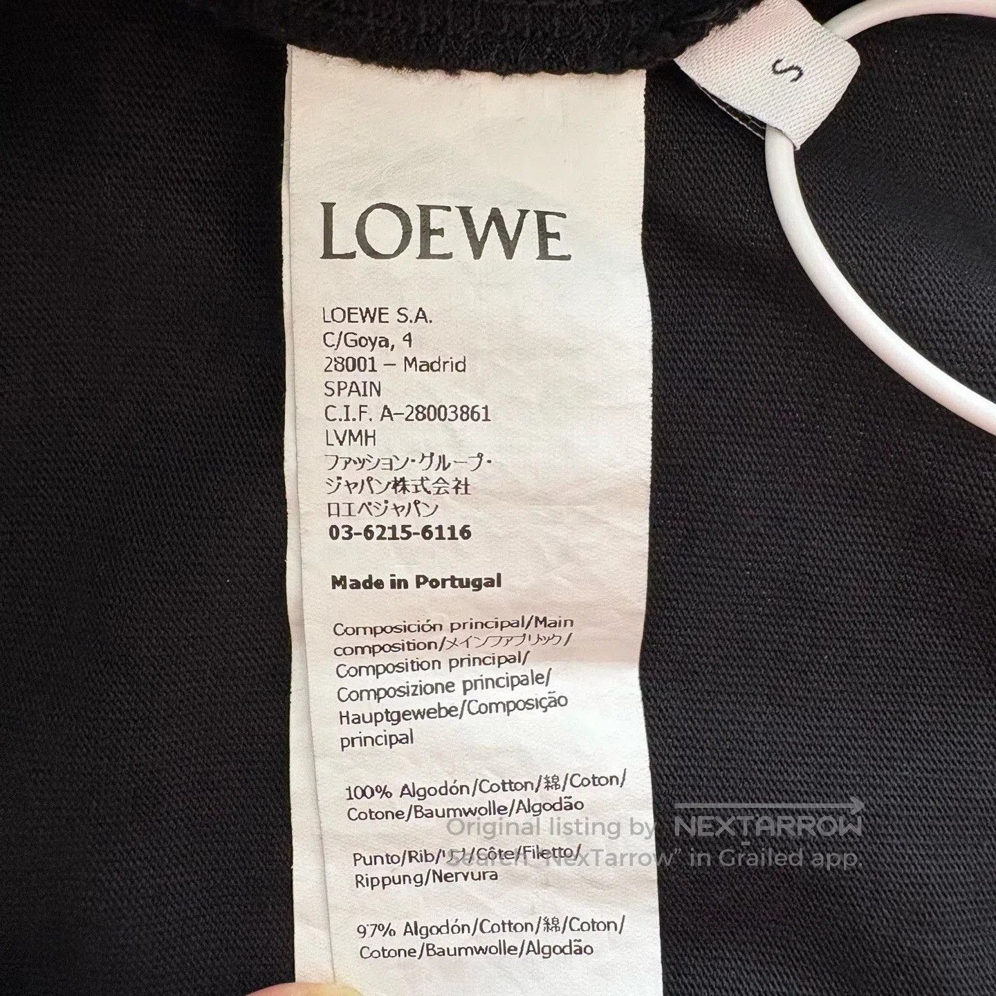 Loewe LOEWE Mosaic Logo Short-Sleeve T-Shirt. Size US S / EU 44-46 / 1 - 5 Thumbnail