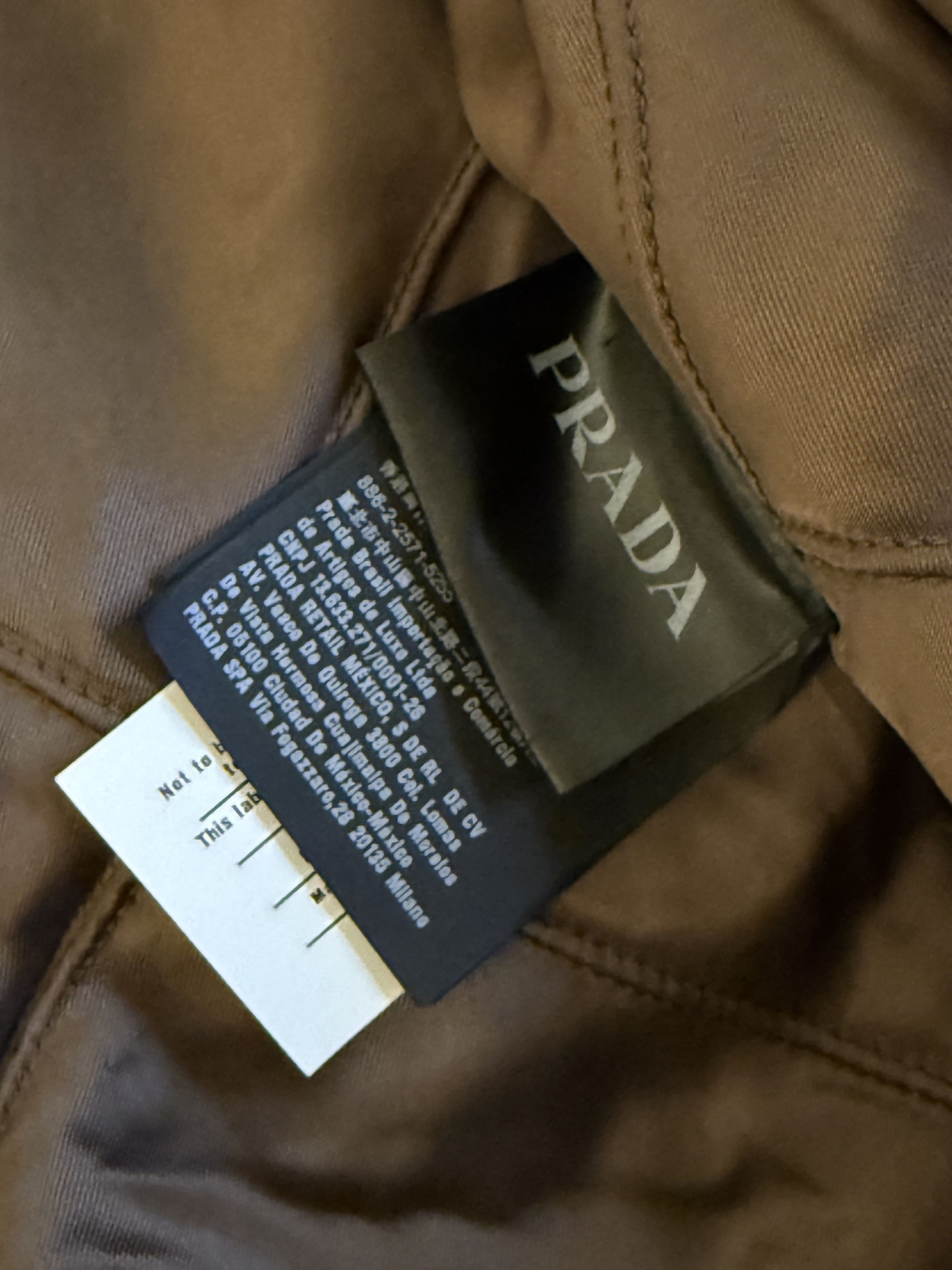 Prada Ultimate Rare $10,500 w/tax Shearling Collar Burnished Suede Size US L / EU 52-54 / 3 - 22 Thumbnail