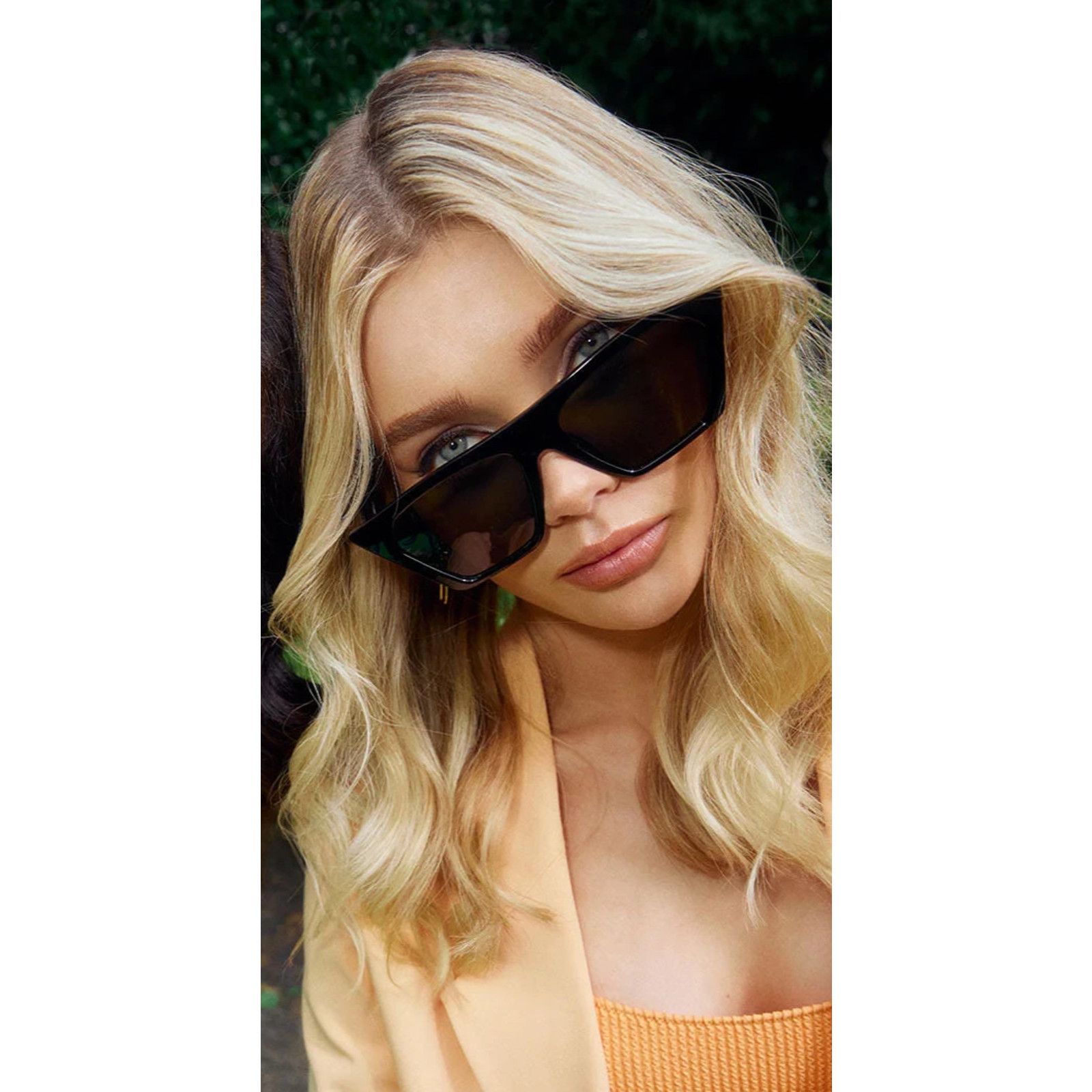 Other AIRE QUASAR BLACK OVER-SIZED CAT EYE SUNGLASSES - NEW W/CASE Size ONE SIZE - 1 Thumbnail