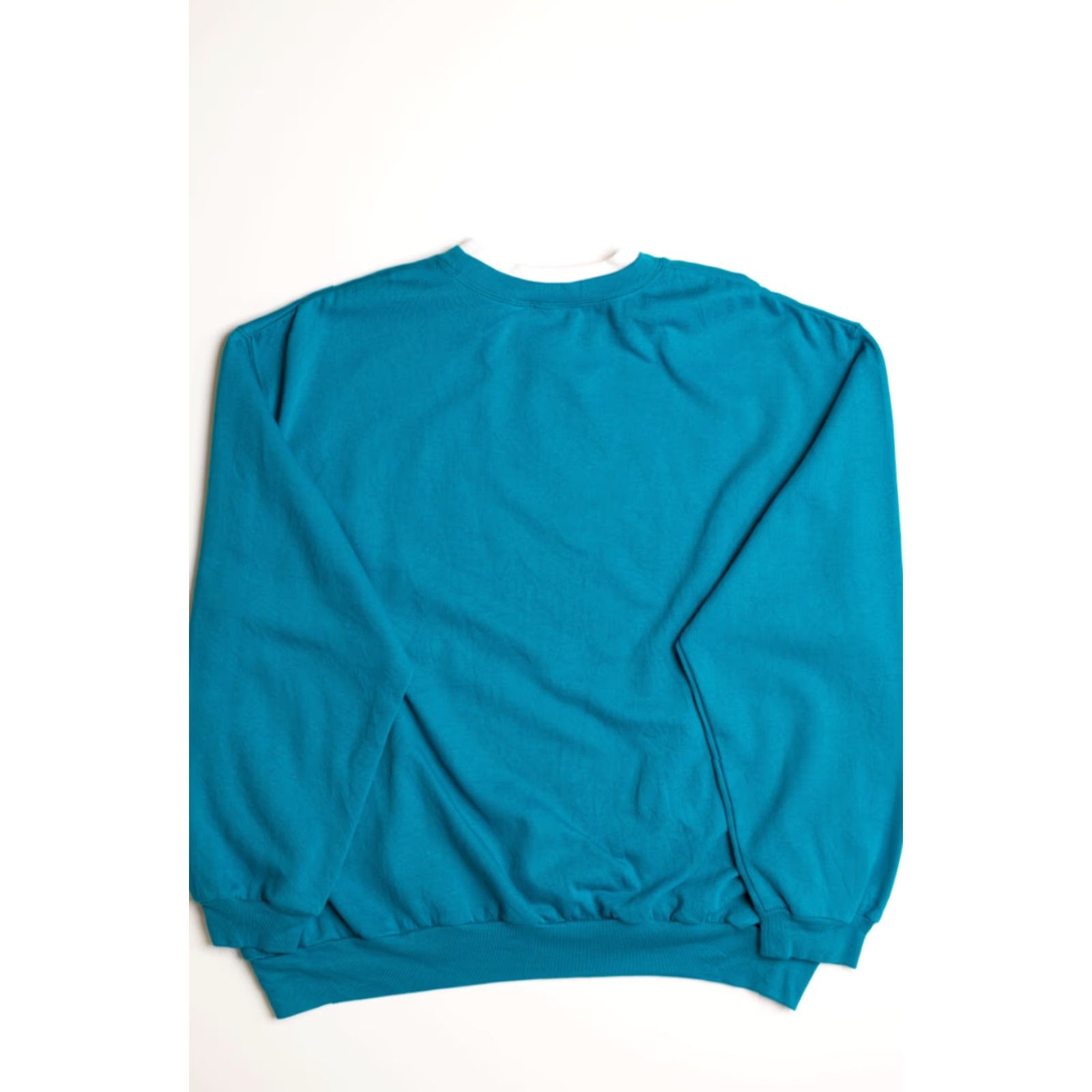 Vintage VINTAGE Morning Sun Blue Ugly Christmas Sweatshirt Sweatshirt XX-Large Adult Blue Christmas 90s Boys Girls Mens Womens Size XXL / US 16-18 / IT 52-54 - 3 Thumbnail
