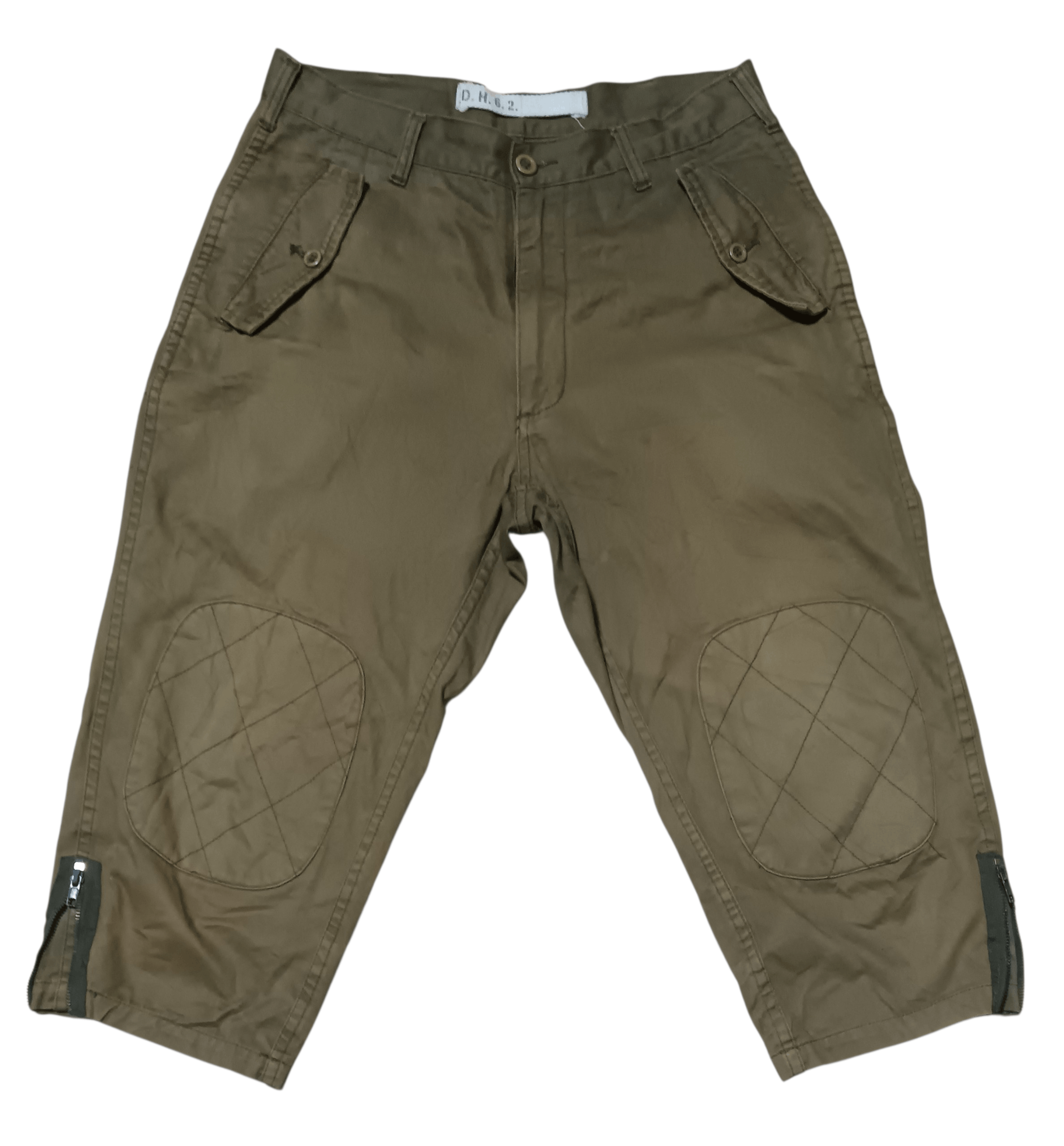 Japanese Brand D. H. 6.2 DOUBLE KNEE MILITARY 3QUARTER PANT Size US 33 - 1 Thumbnail