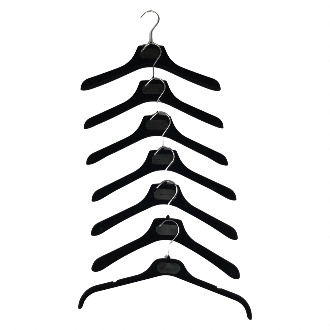 Dries Van Noten Dries Van Noten Logo Velour Hangers | Grailed