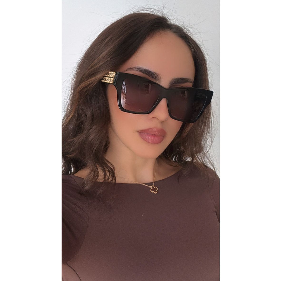 Givenchy NEW Givenchy GV40076I Cat Eye Black Crystal Sunglasses $700 Size ONE SIZE - 2 Thumbnail