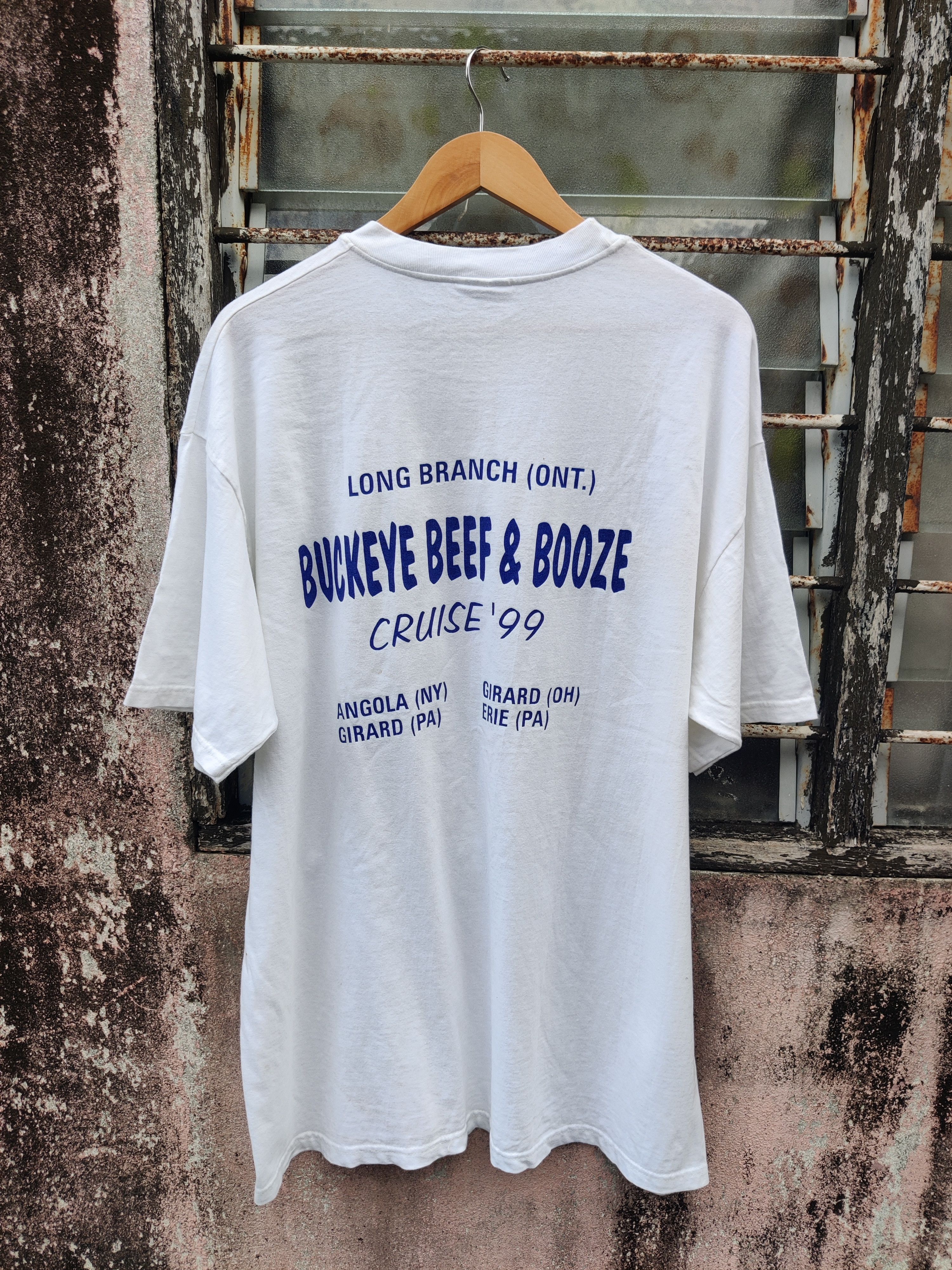 Japanese Brand Vintage 90's Molson Canadian Booze And Beef Promo Shirt Size US XL / EU 56 / 4 - 5 Thumbnail