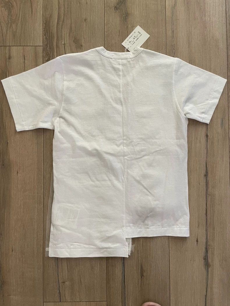 Comme des Garcons Comme Des Garcons White irregular patchwork fabric T-shirt Size XS / US 0-2 / IT 36-38 - 4 Thumbnail