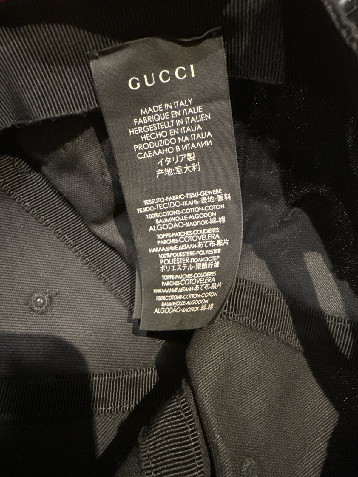 Gucci Gucci Hat w Embroider bumble bee Size ONE SIZE - 3 Thumbnail
