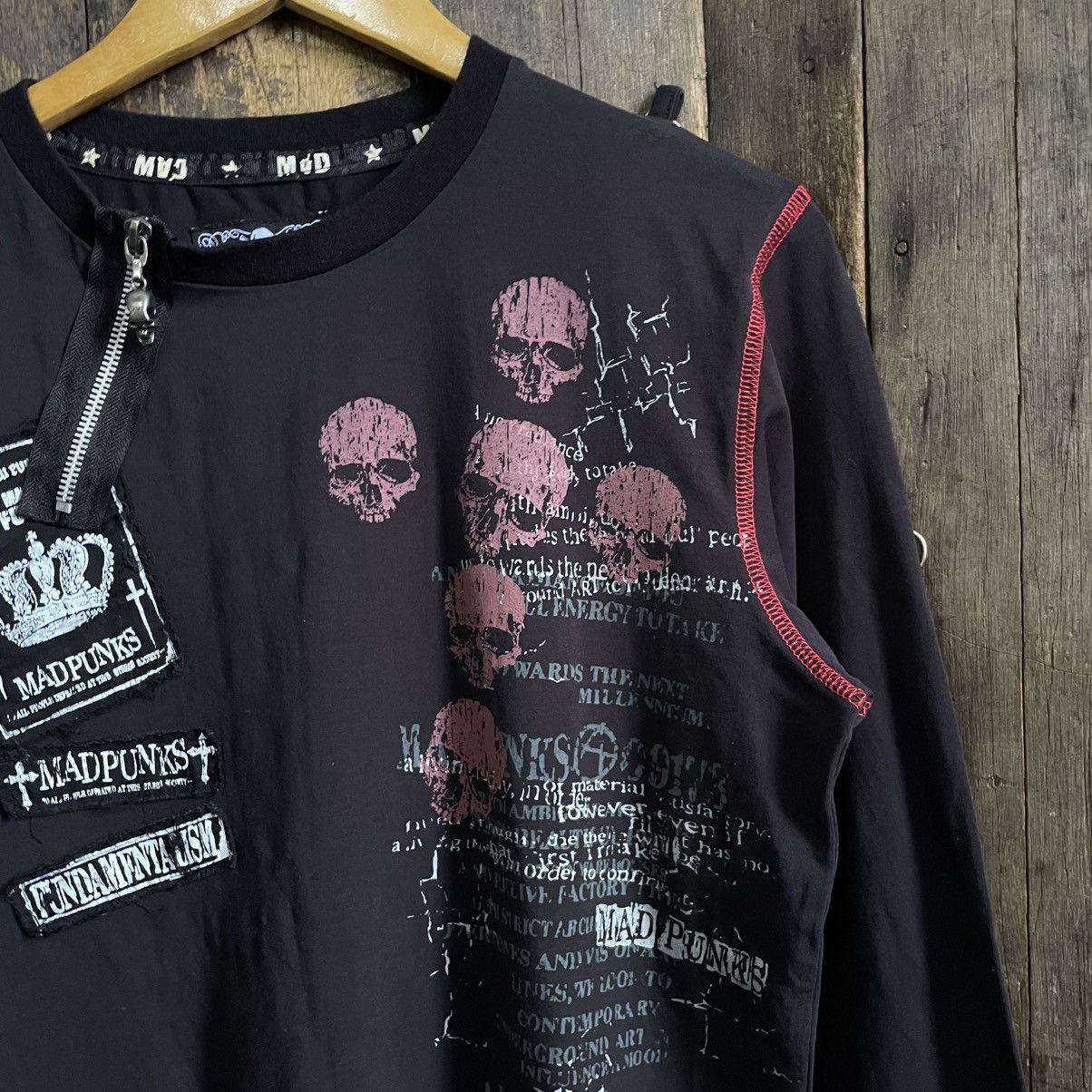 Seditionaries Vintage Mad Punks Gothic Bondage Shirt Size US L / EU 52-54 / 3 - 6 Thumbnail
