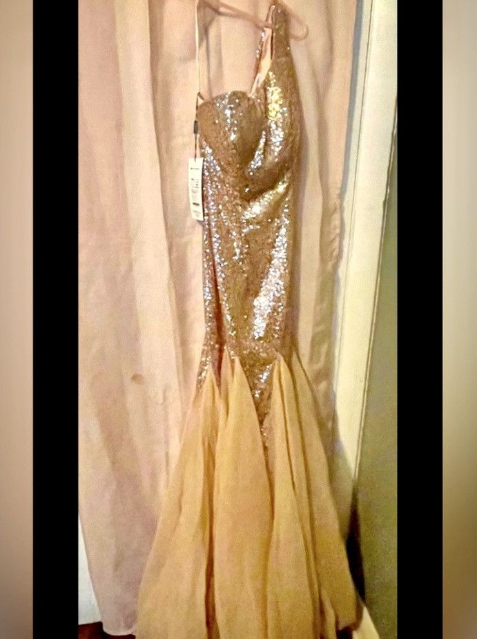 Other GUOISYA® NWT Sz S Rose Gold Prom/ Wedding/Formal Gown Size S / US 4 / IT 40 - 8 Thumbnail