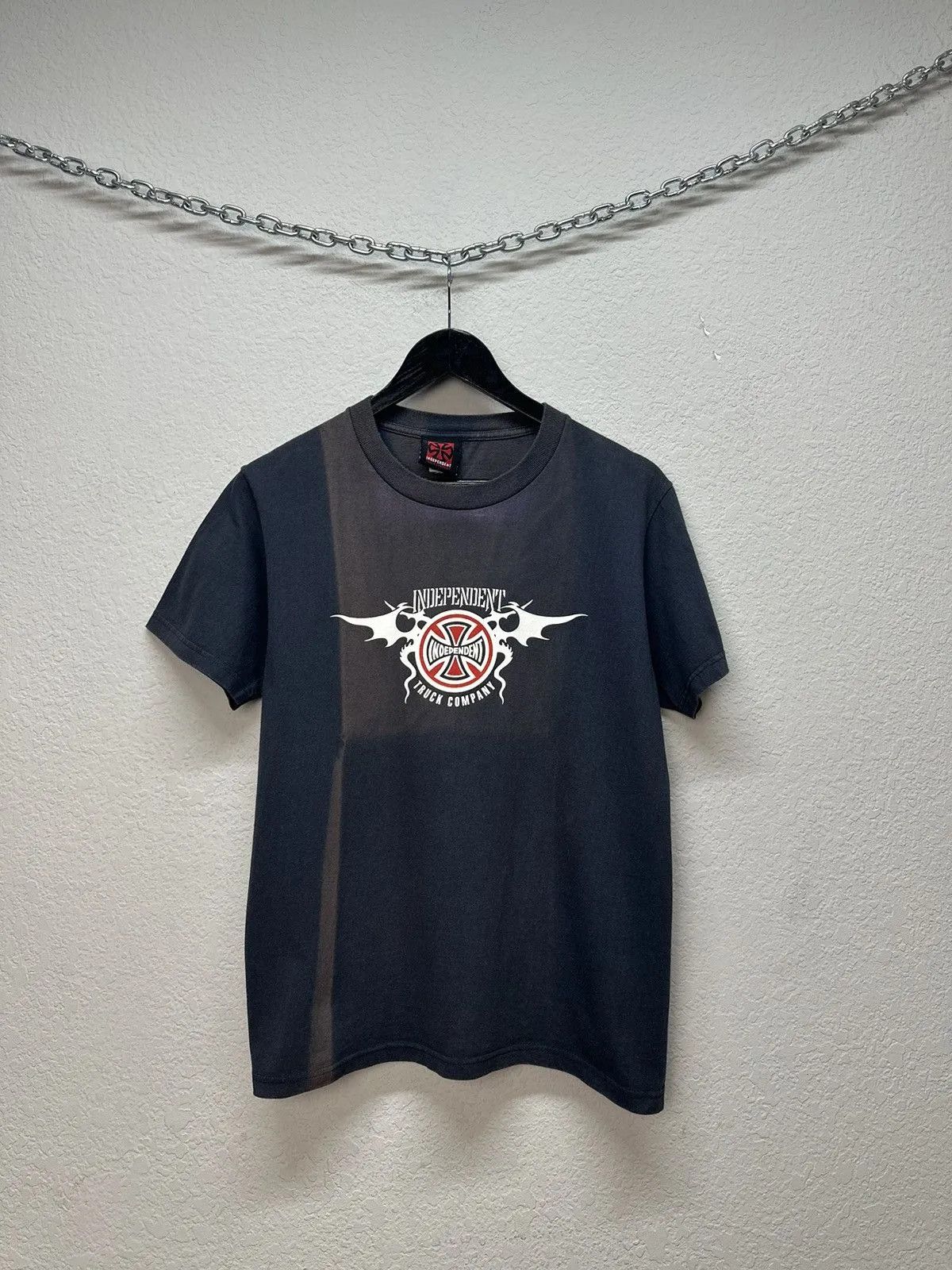 Independent Truck Co. Vintage Independent Faded VTG Distressed No Fear Work Wear Size US M / EU 48-50 / 2 - 1 Thumbnail