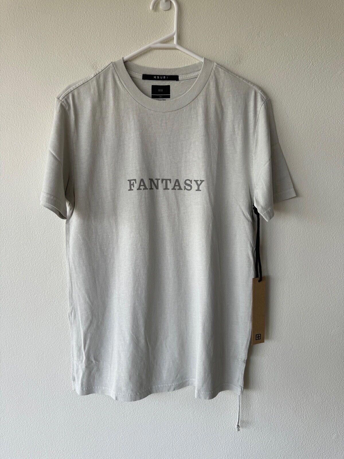 Ksubi new ksubi extra small xs tee shirt top fantasy kash GREY Size US XS / EU 42 / 0 - 1 Thumbnail