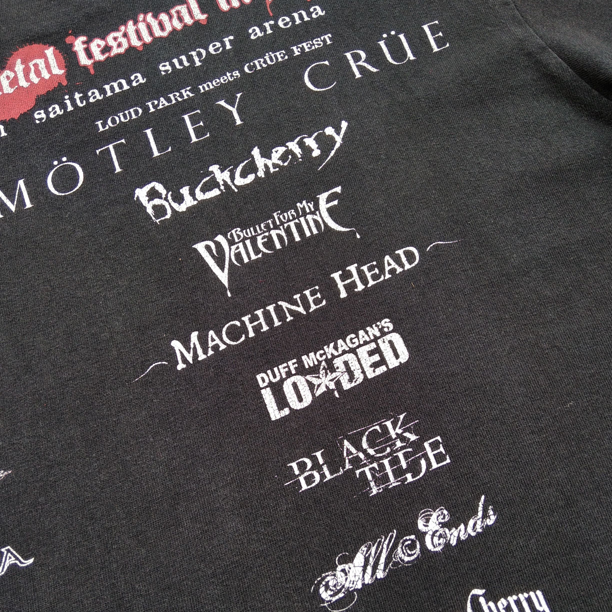 Band Tees Vintage 2008 LOUD PARK 08 Japanese Metal Festival T-Shirt Size US M / EU 48-50 / 2 - 6 Thumbnail