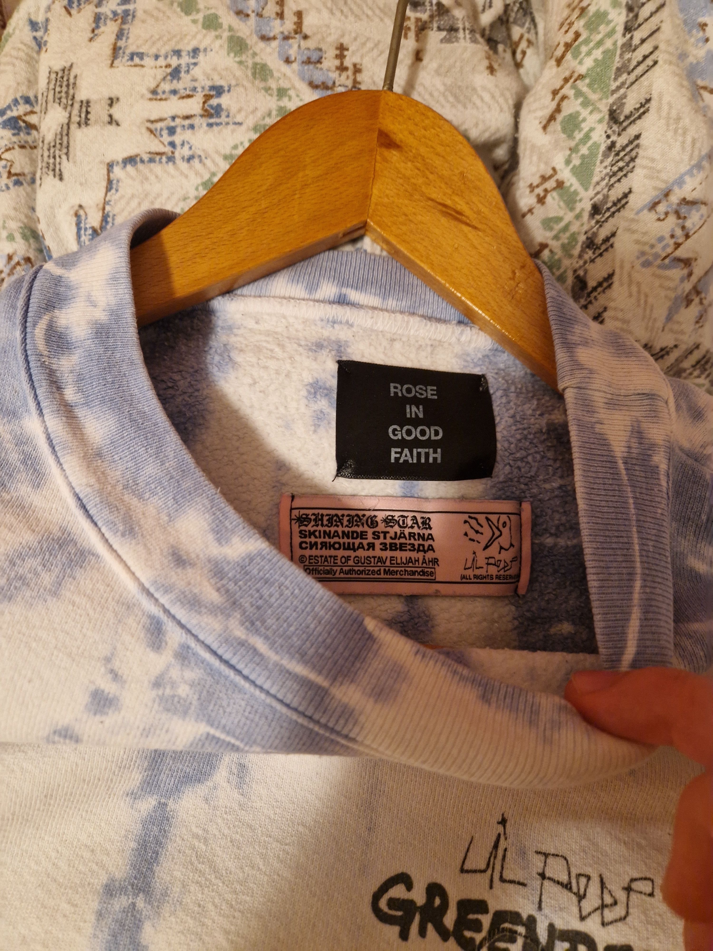 ROSE IN GOOD FAITH Rose In Good Faith X Lil Peep IDGAF Size US M / EU 48-50 / 2 - 7 Thumbnail