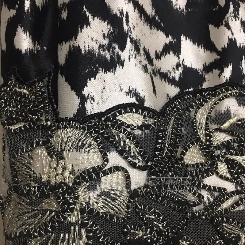 Max Mara MaxMara Summer Black Silk Floral Casual Pants . Size 24" / US 00 / IT 34 - 7 Thumbnail