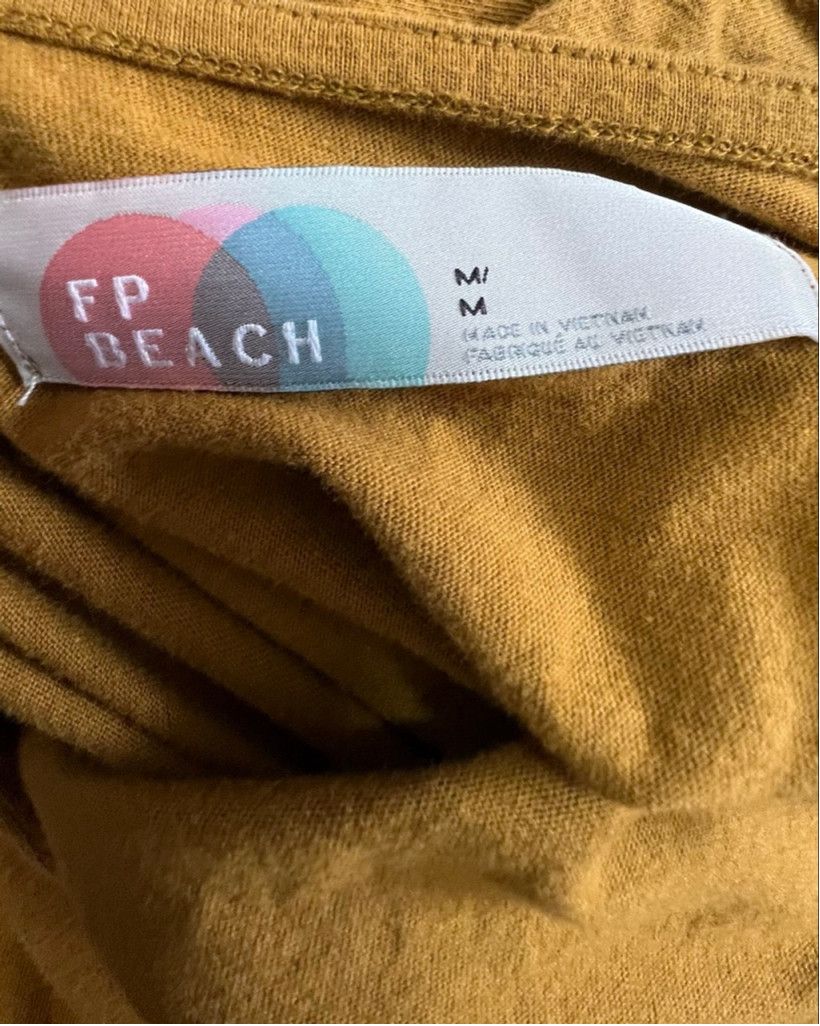 Free People Free People Beach Long Sleeve Mini Dress With Bell Sleeves Size M / US 6-8 / IT 42-44 - 3 Thumbnail