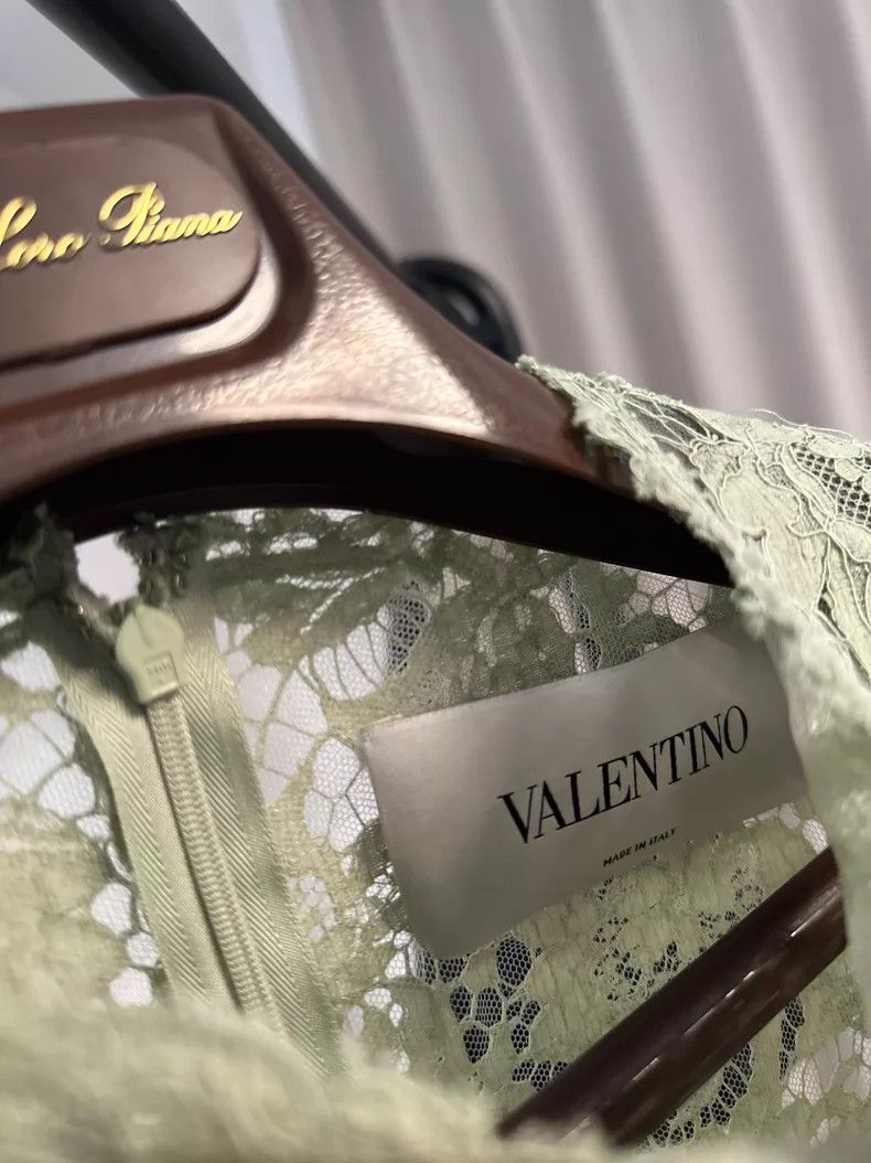 Valentino Valentino Fresh green lace skirt Size S / US 4 / IT 40 - 3 Thumbnail