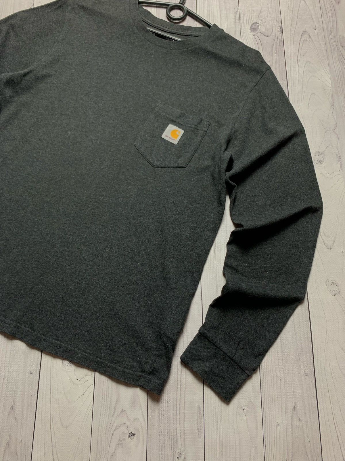 Carhartt × Vintage Carhartt wip long sleeve tee pocket logo size M Size US M / EU 48-50 / 2 - 2 Thumbnail