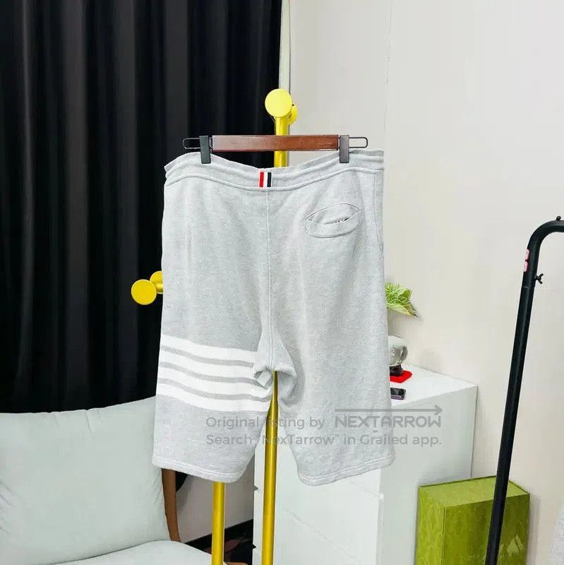 Thom Browne Thom Browne Gray Cotton Women's Shorts . Size 23" - 2 Thumbnail