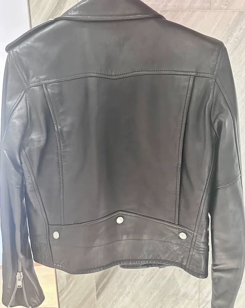 Saint Laurent Paris Saint Laurent Paris Classic Biker Lamb Leather Jacket Size XS / US 0-2 / IT 36-38 - 4 Thumbnail