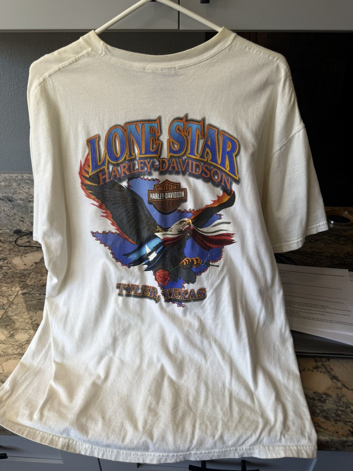 Harley Davidson Harley-Davidson Vintage Tee Size US XL / EU 56 / 4 - 1 Thumbnail