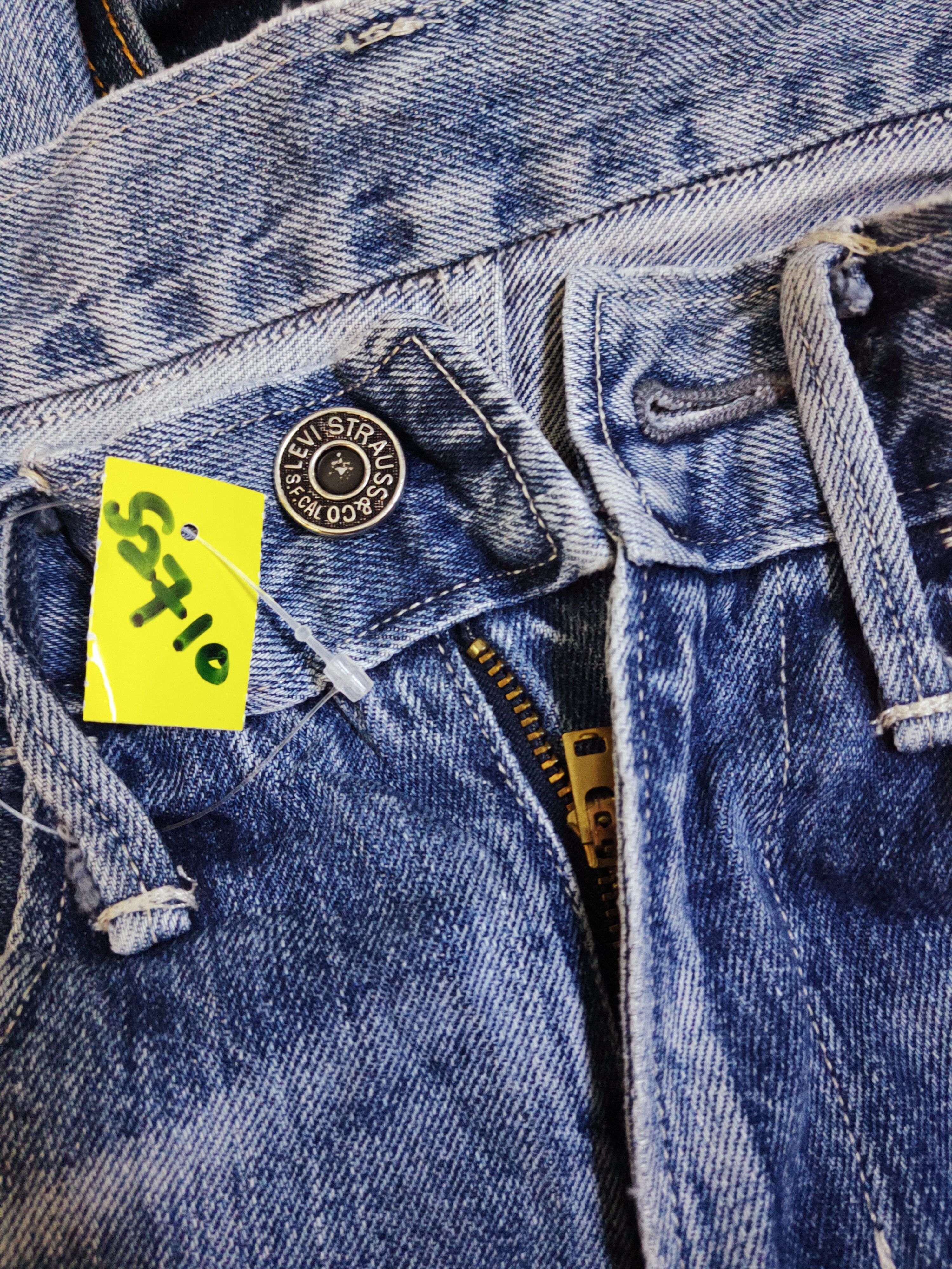 Levi's 511 Levi's Blue Distressed Ripped Jeans #S2710 Size US 31 - 22 Thumbnail