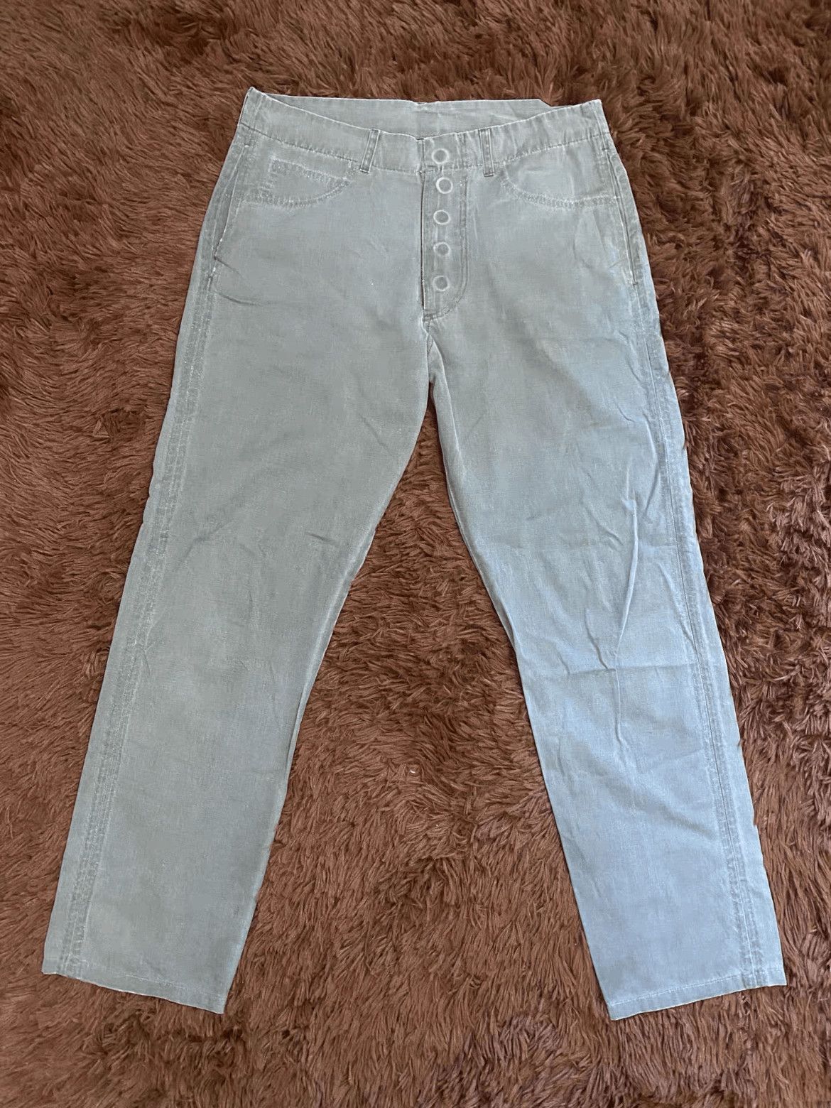 Undercover Sz M Undercover 99SS Relief Washed Trouser-2508 Size US 30 / EU 46 - 1 Thumbnail