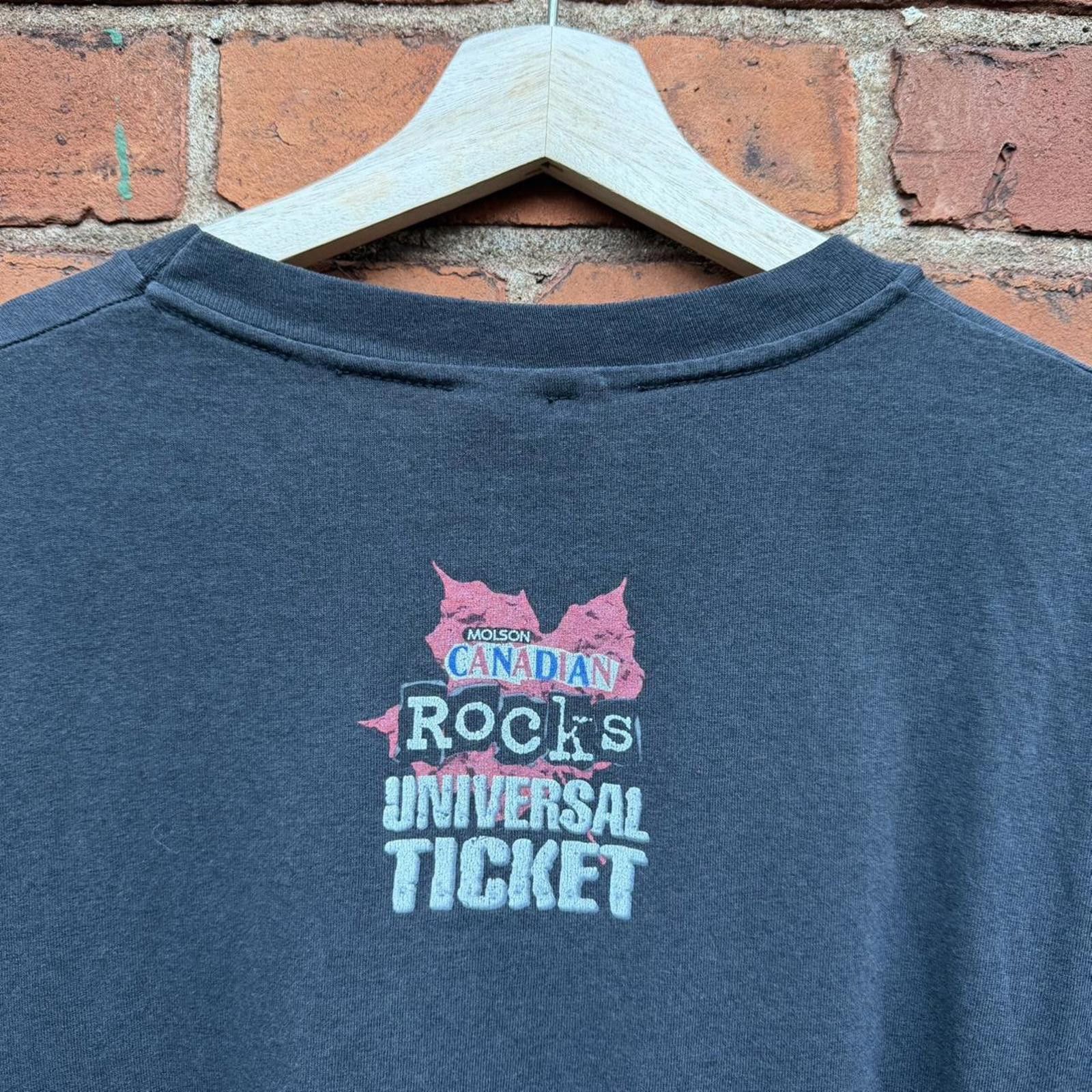 Hanes vintage get into it molson Canadian universal ticket t shirt Size US XL / EU 56 / 4 - 3 Thumbnail